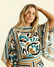 CARTOLINA Fenna Scarf Top