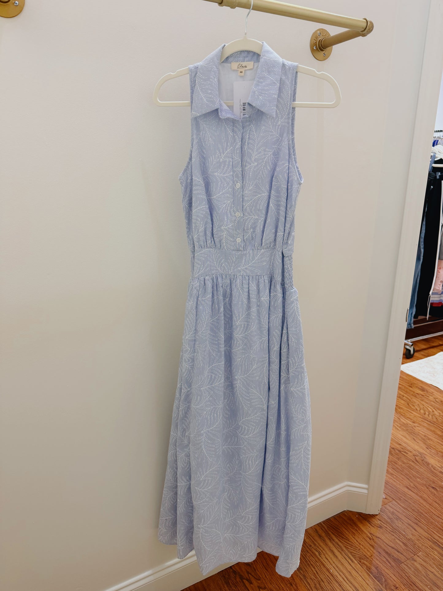 ELAN Paige Halter Maxi Dress