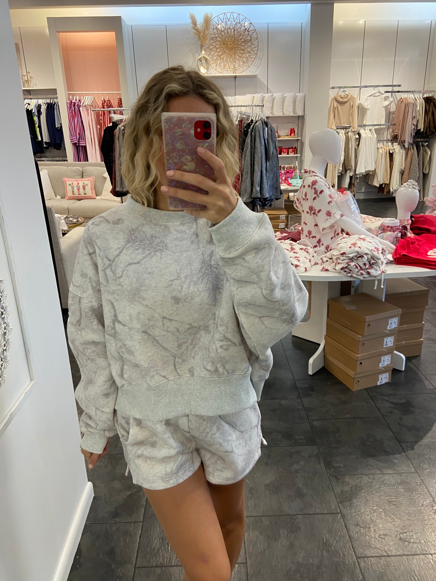 Cozy and Hunt Light Grey Short