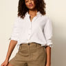 SANCTUARY Linen Brown Marine Short