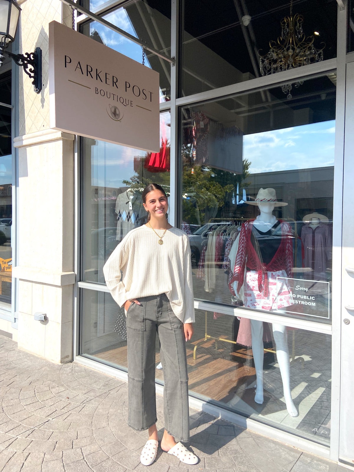 Jane Stone Crew Neck Sweater