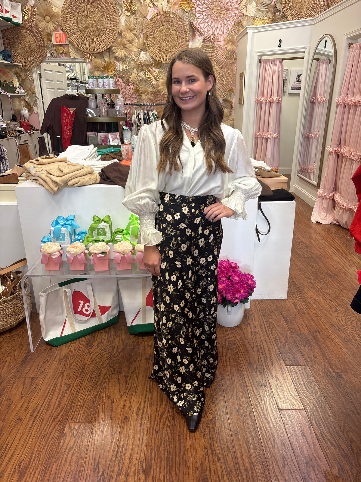 ASTRID Meadow Skirt Floral