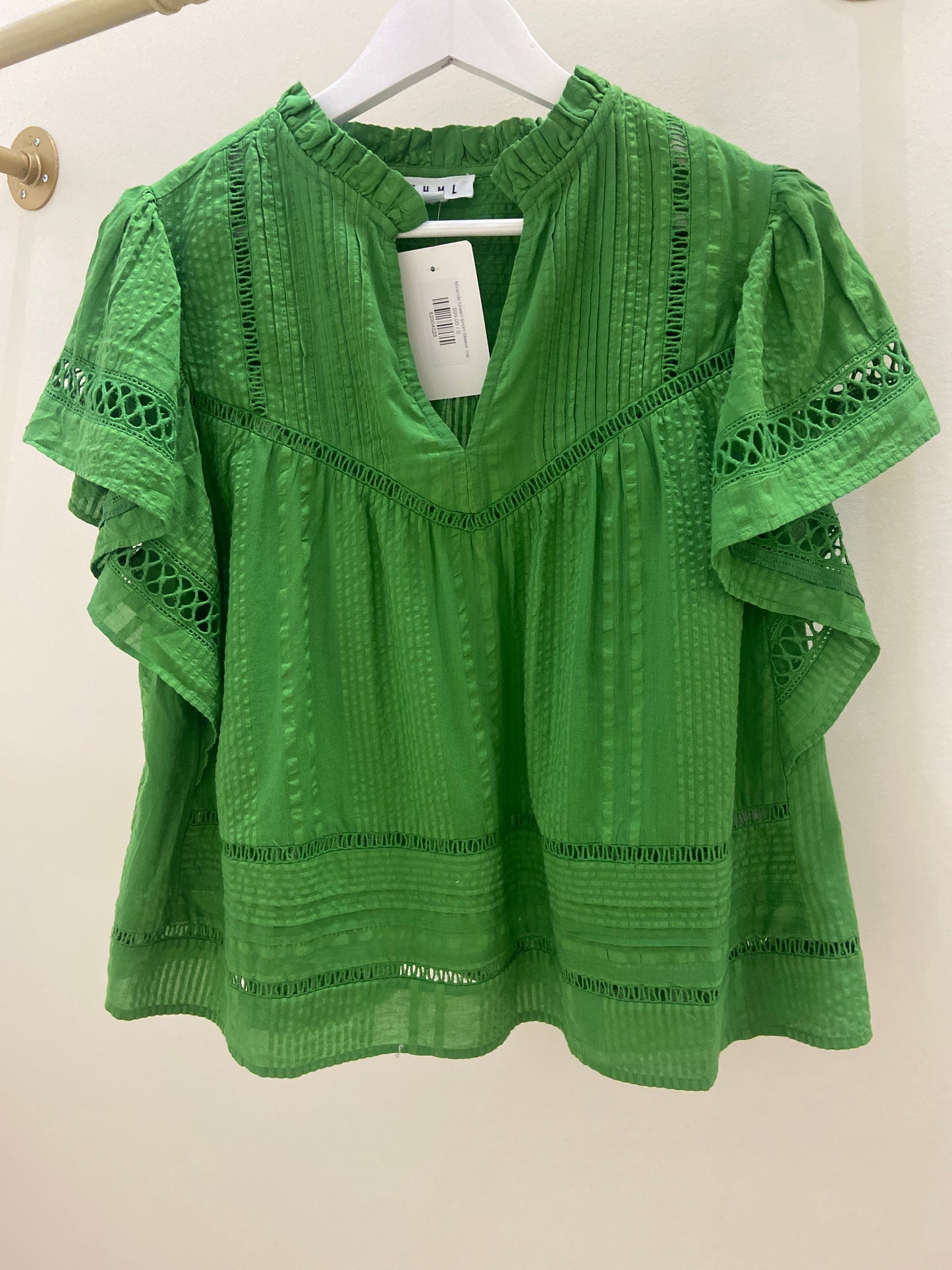 Miranda Green Short Sleeve Top