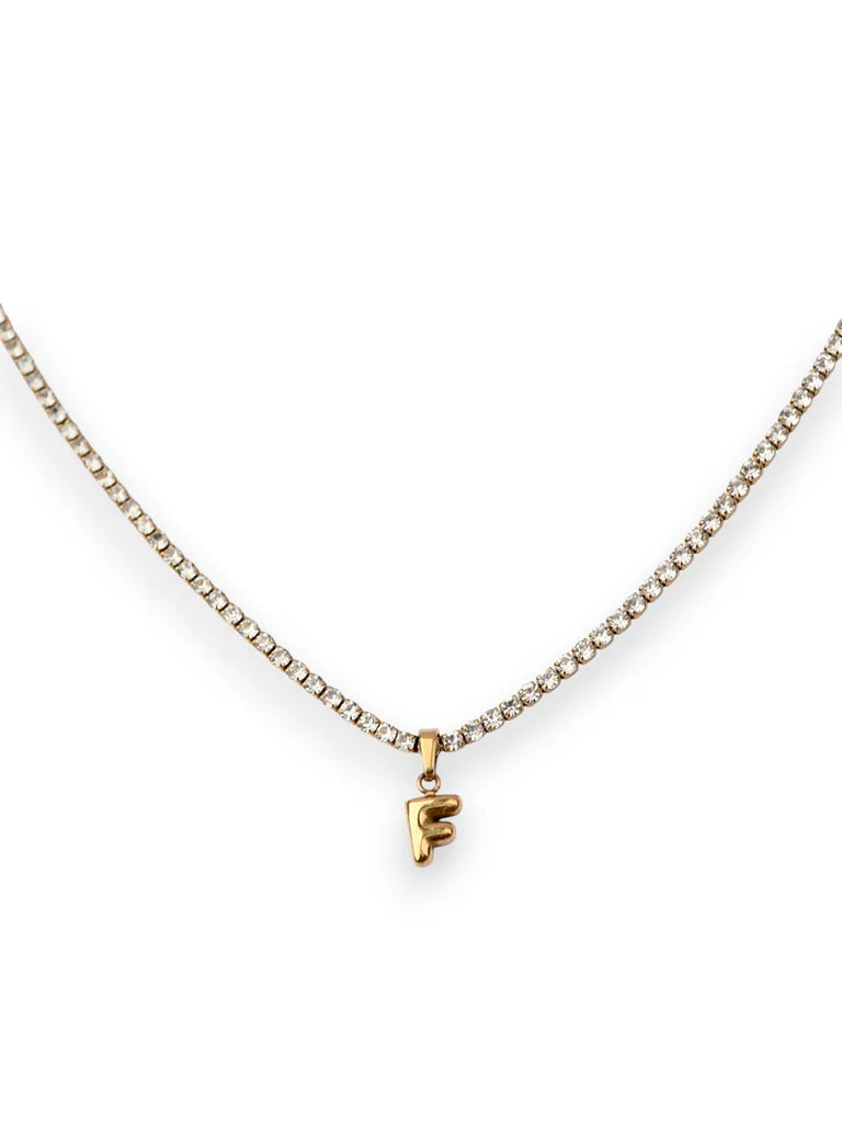 Stage Name Initial Necklace