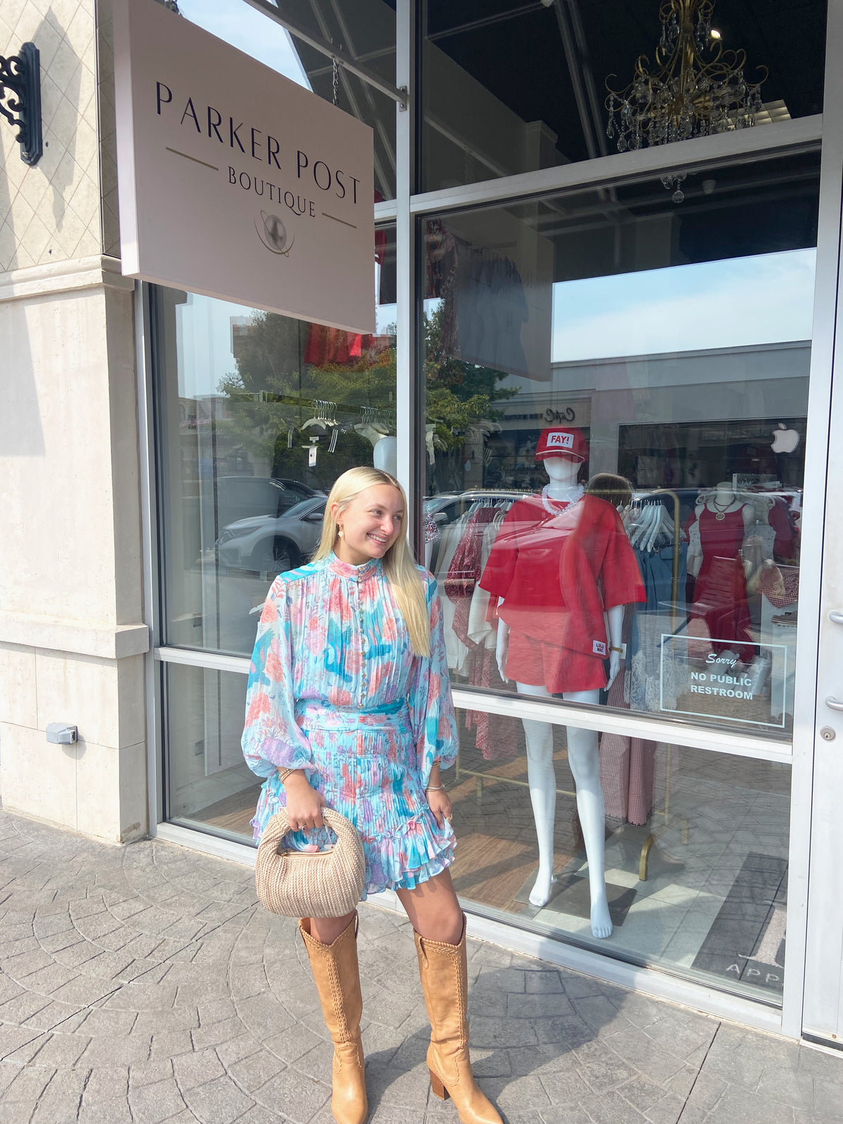 STRAWBERRY PARIS Blue Jay Kayla Dress