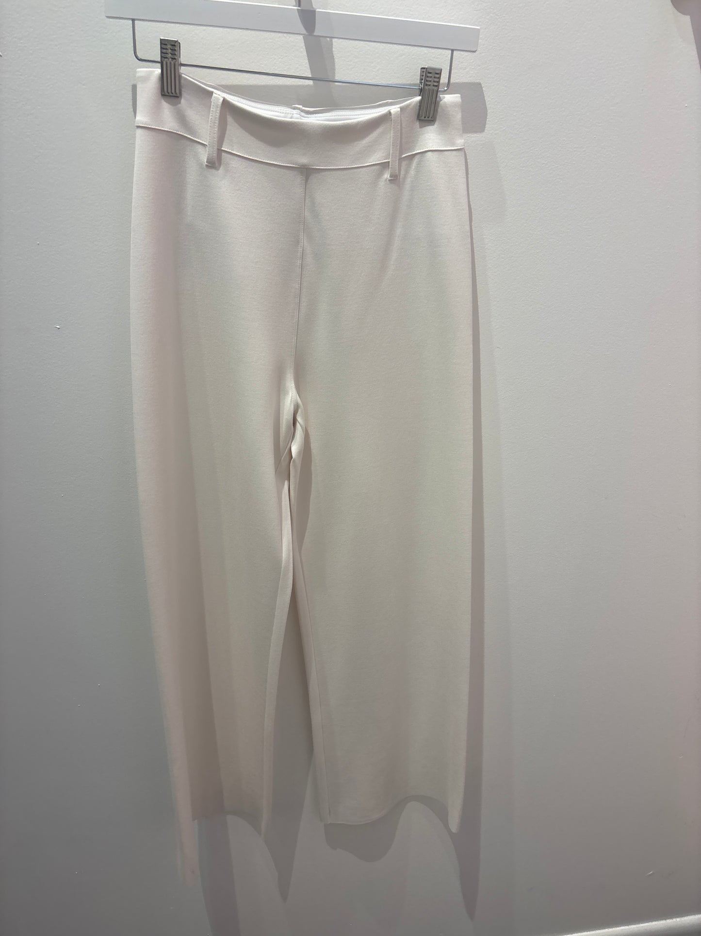 Erin High Waist Wide Leg - Chalk
