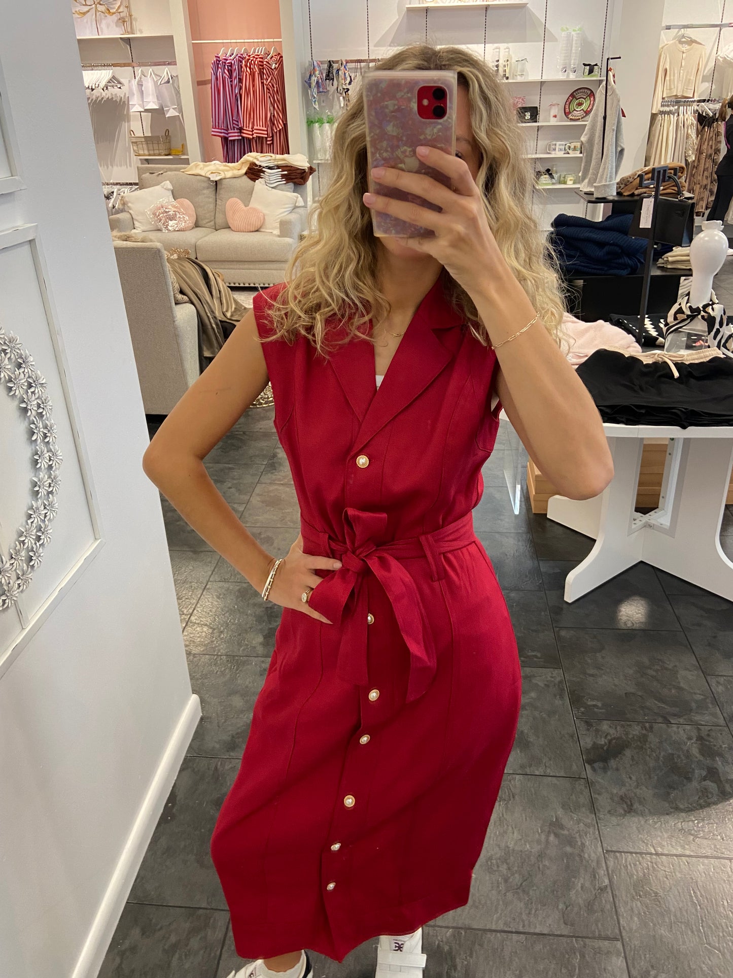 PROSPERINA Jacqueline Midi Dress