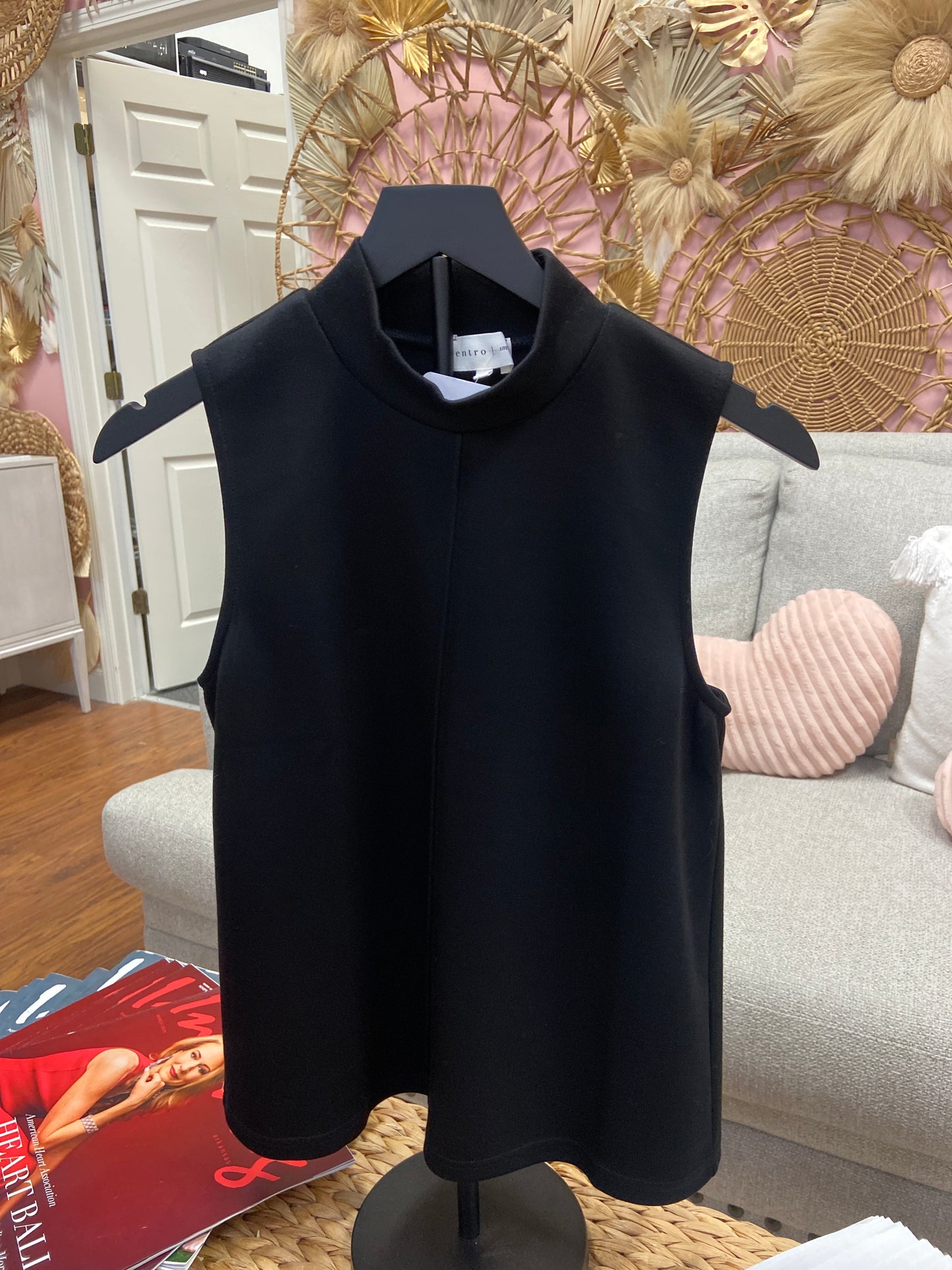 Brady Sleeveless Scuba - Black