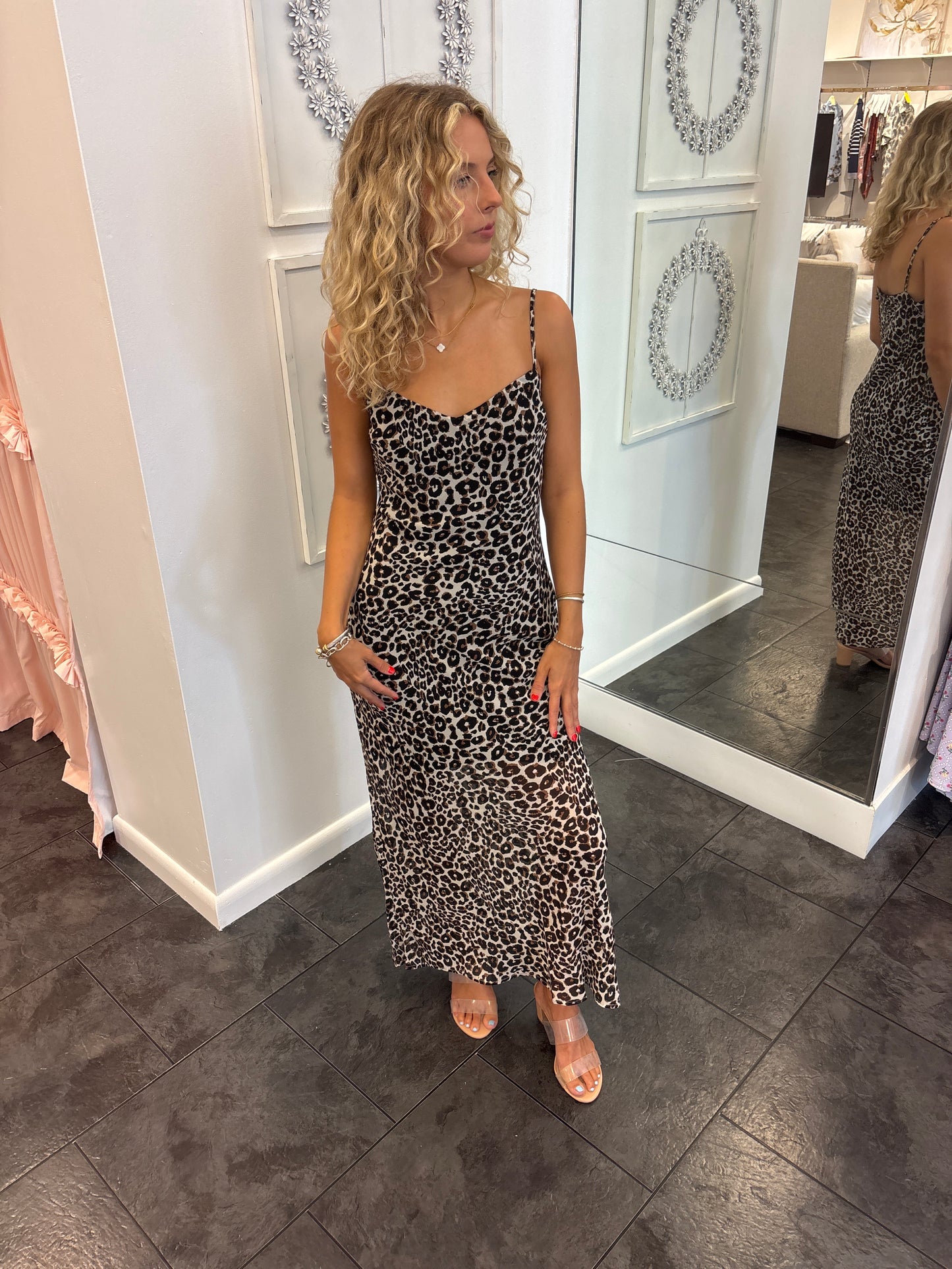 SANCTUARY Meow Effortless Slip Dress