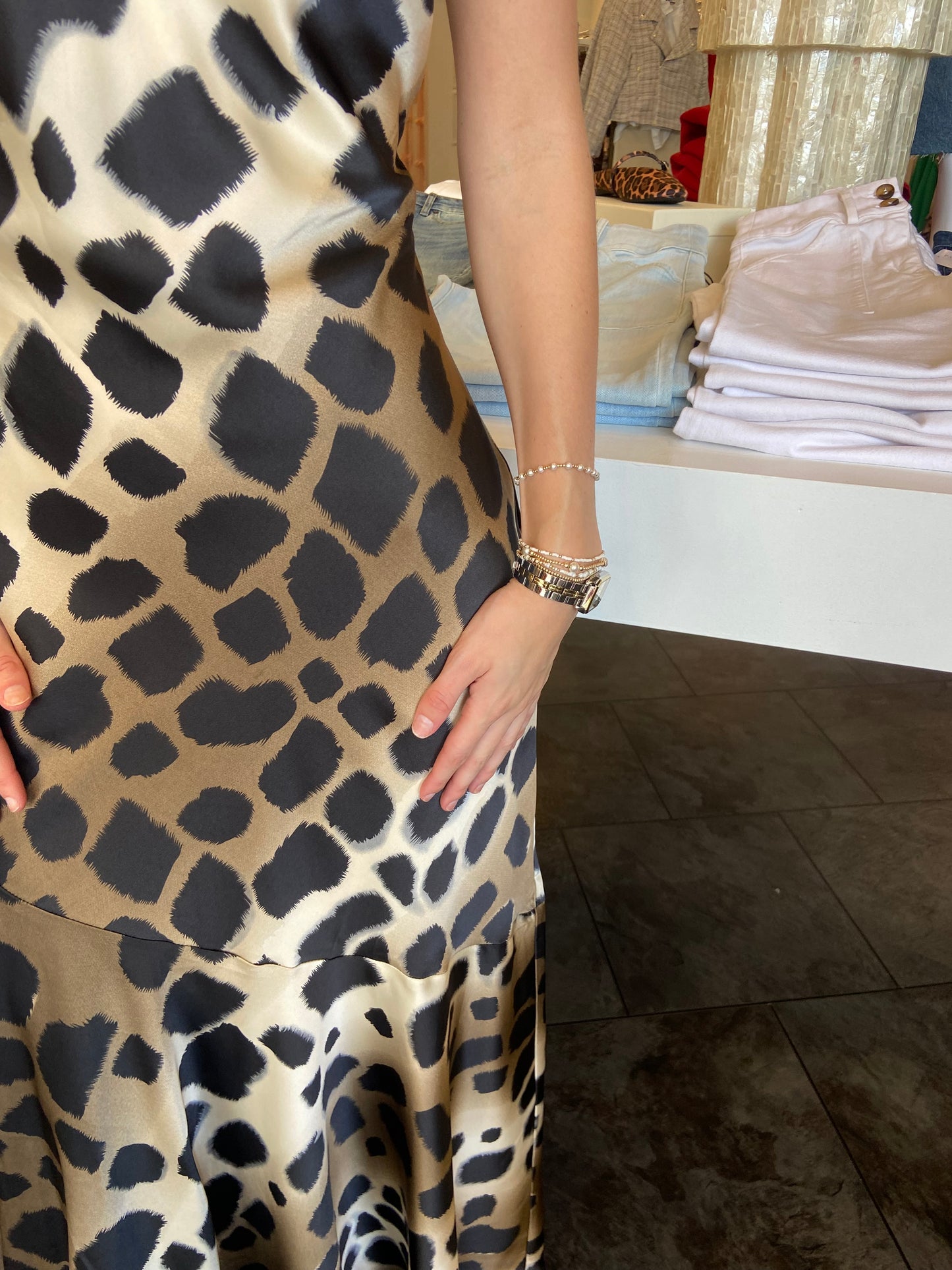 Bobbi Satin Slip Maxi