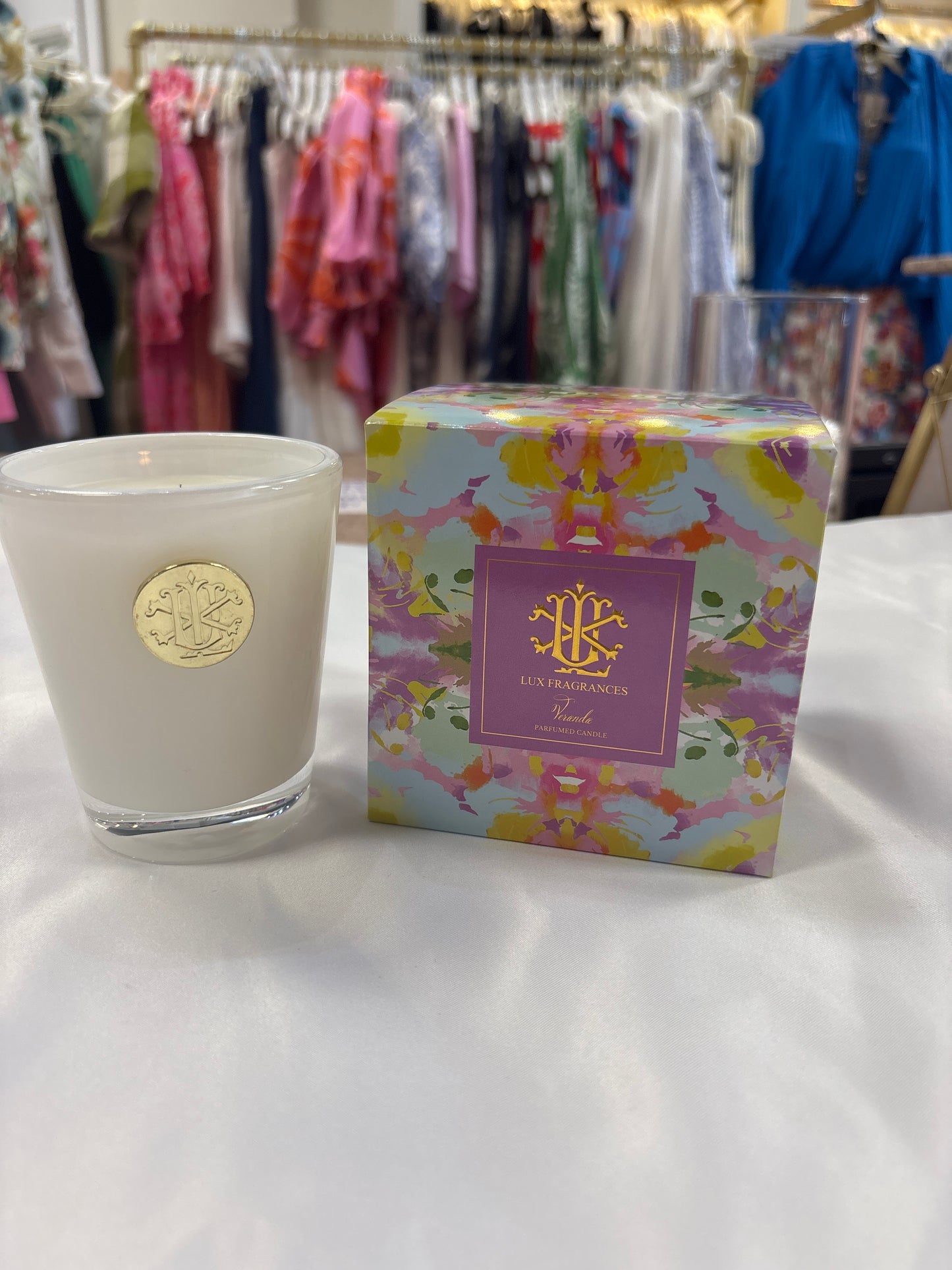 LUX Veranda 8 oz. Designer Box Candle