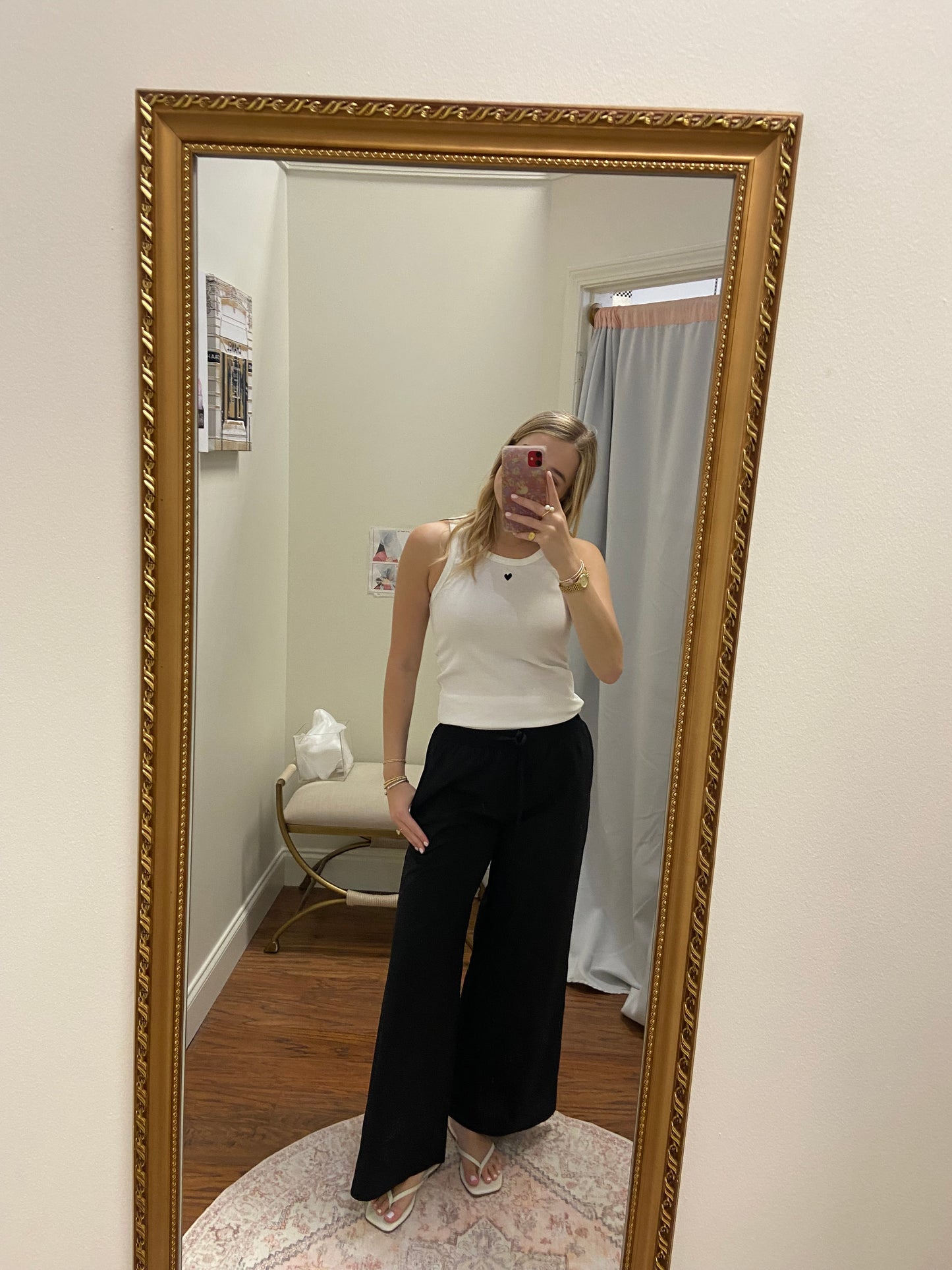 Bren Black Wide Leg Pant