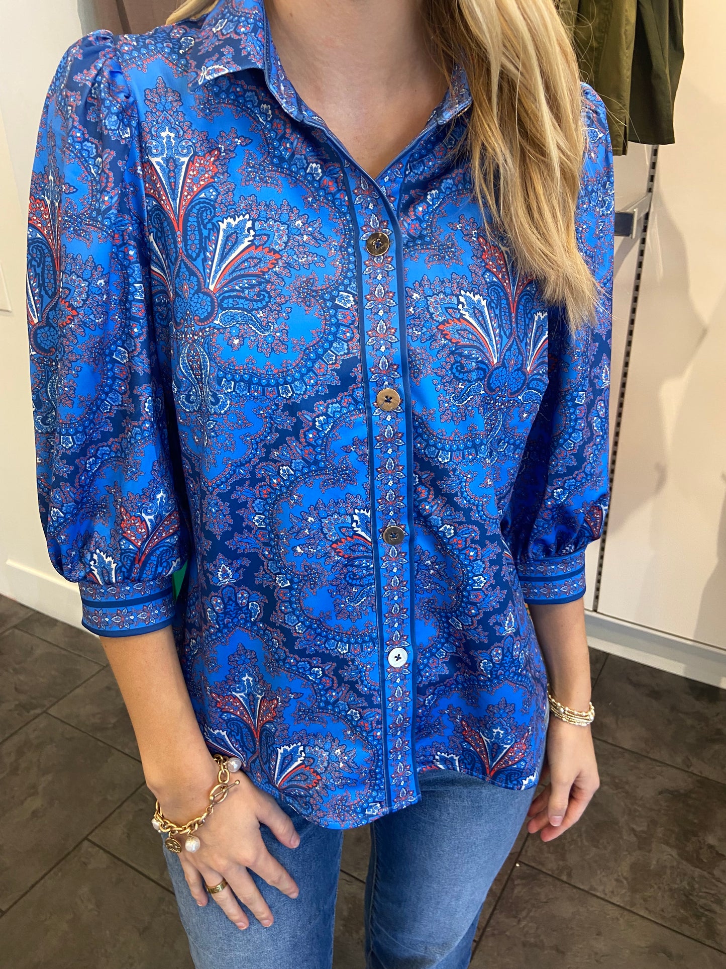 Penny Puff Sleeve Blouse