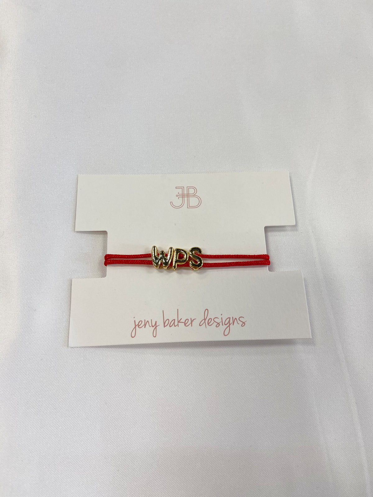 JENY BAKER Collegiate Cord Bracelet - WPS