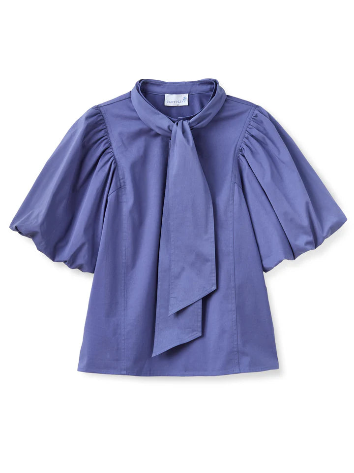 CARTOLINA Blue Perry Blouse