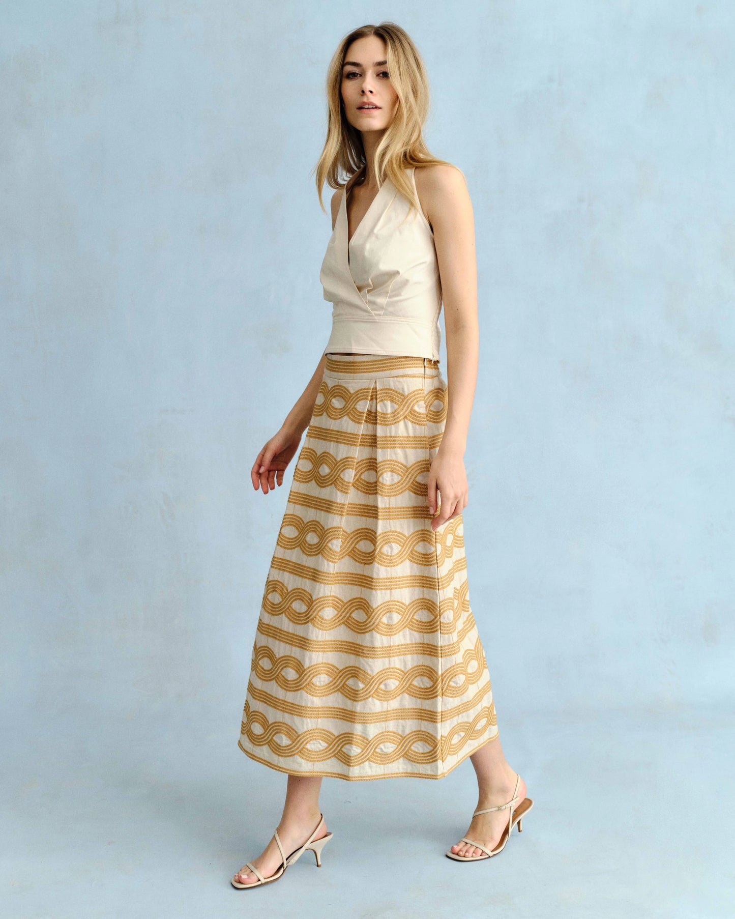 CARTOLINA Goldenrod Bea Skirt