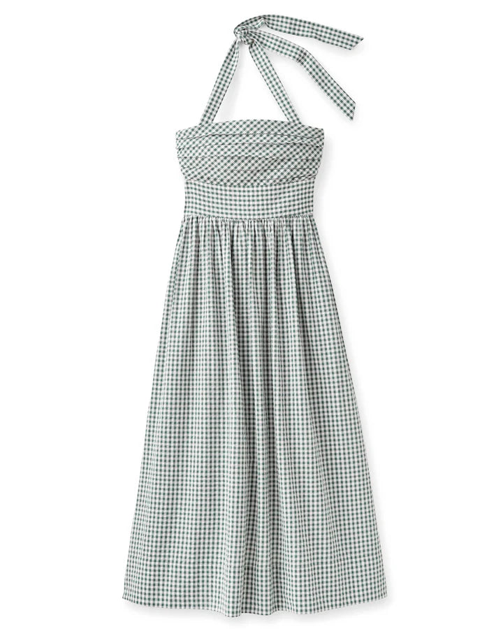 CARTOLINA Moss Chalmers Halter Midi Dress