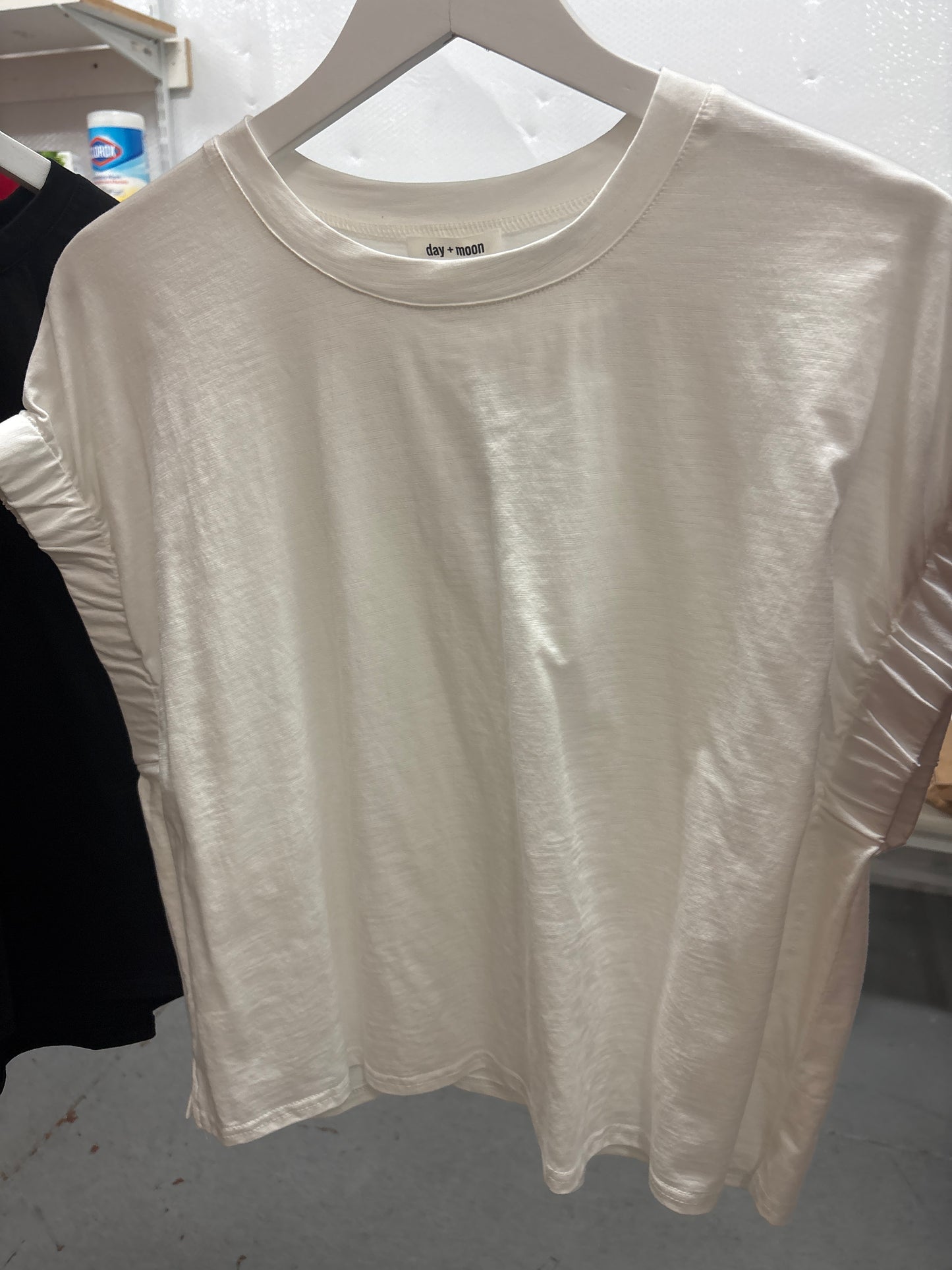 Marcy Easy Knit Top - White