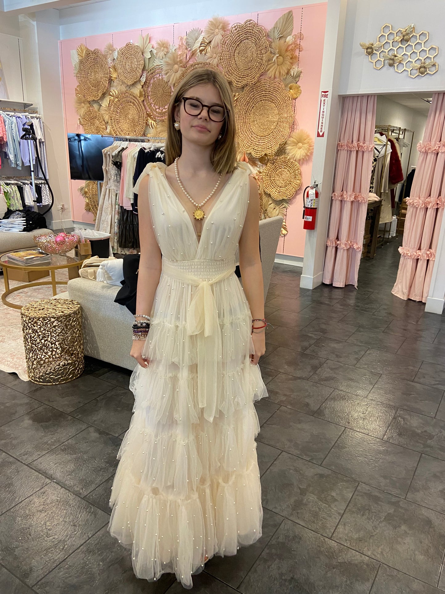 Show Me Your Pearls Dress