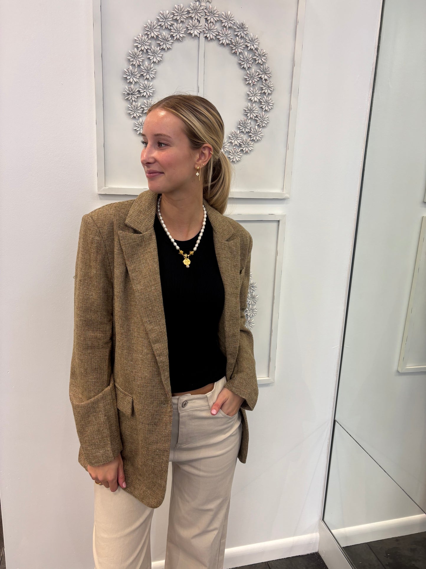 The Graduate Oversize Wool Blazer