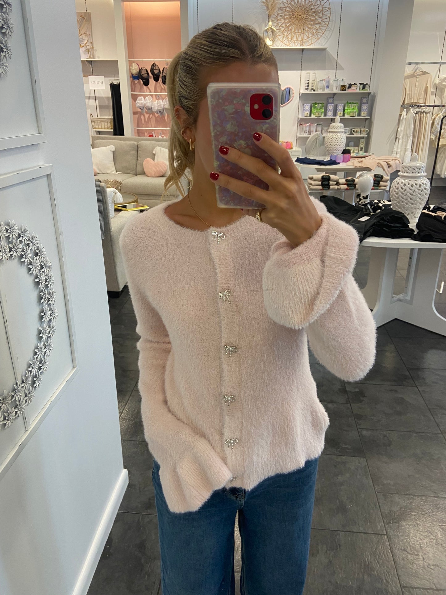 Macy Bow Cardigan