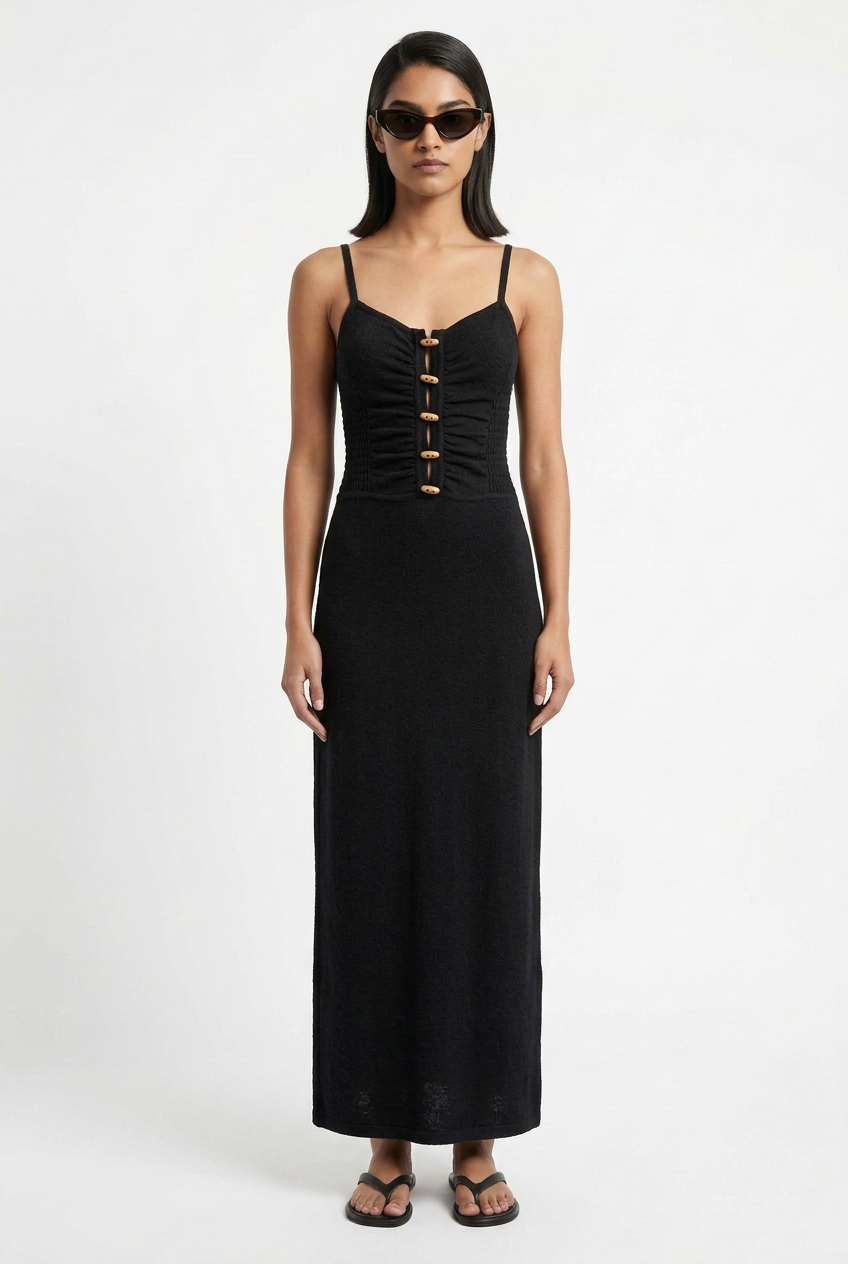 Black Maxi Tub Dress