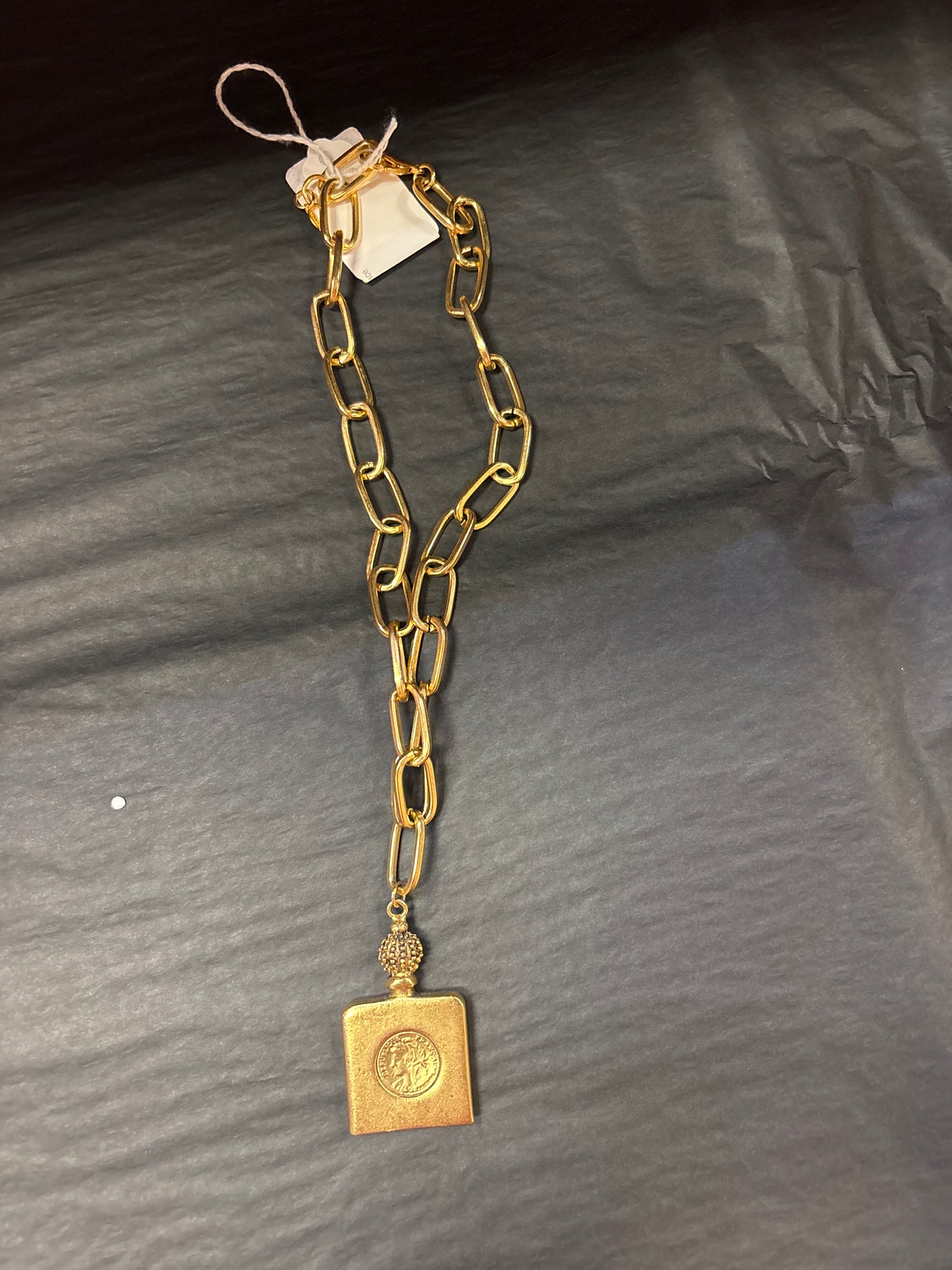The Susan Square Gold Necklace