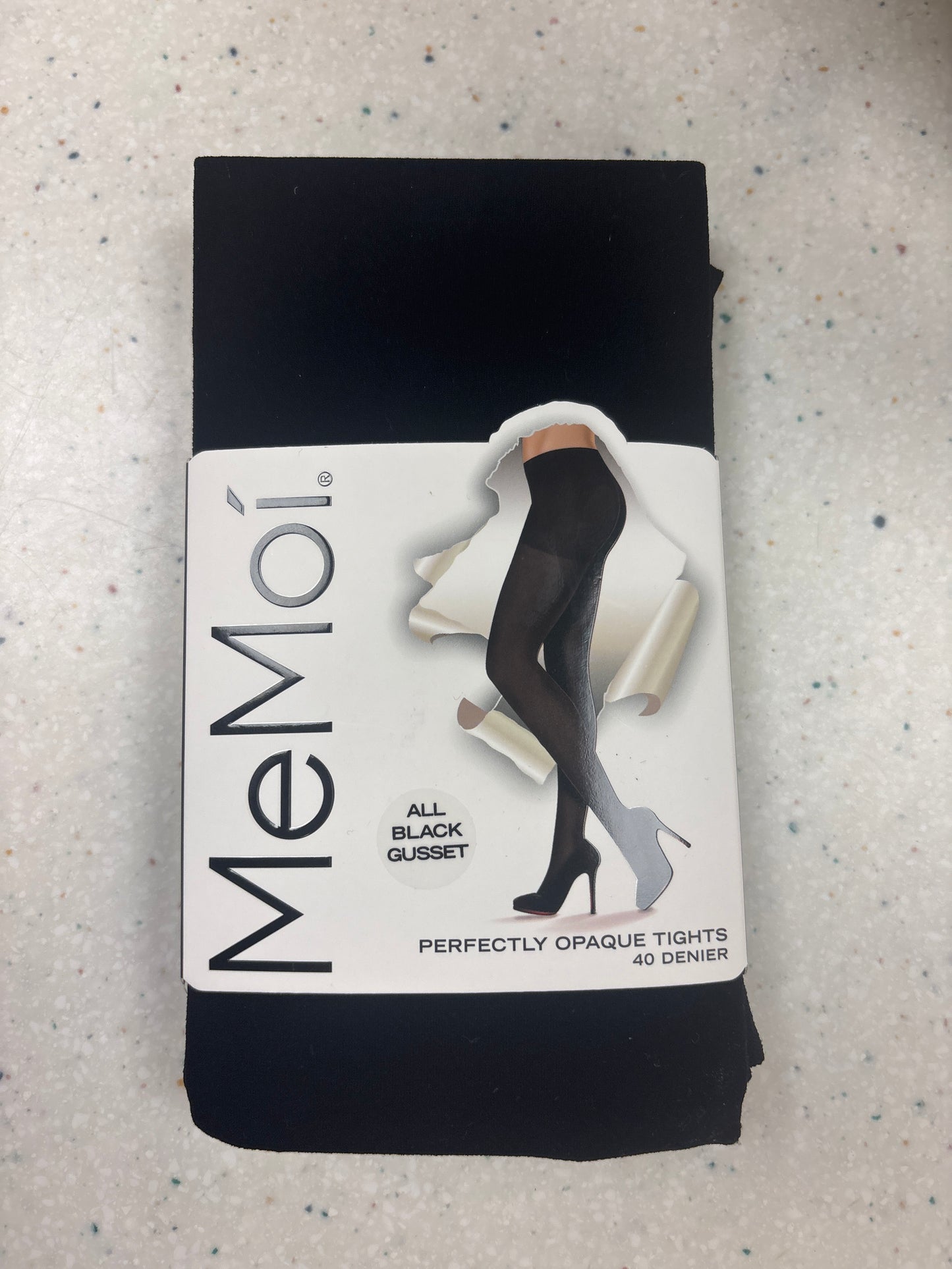 Black Concealed Sheer Tight