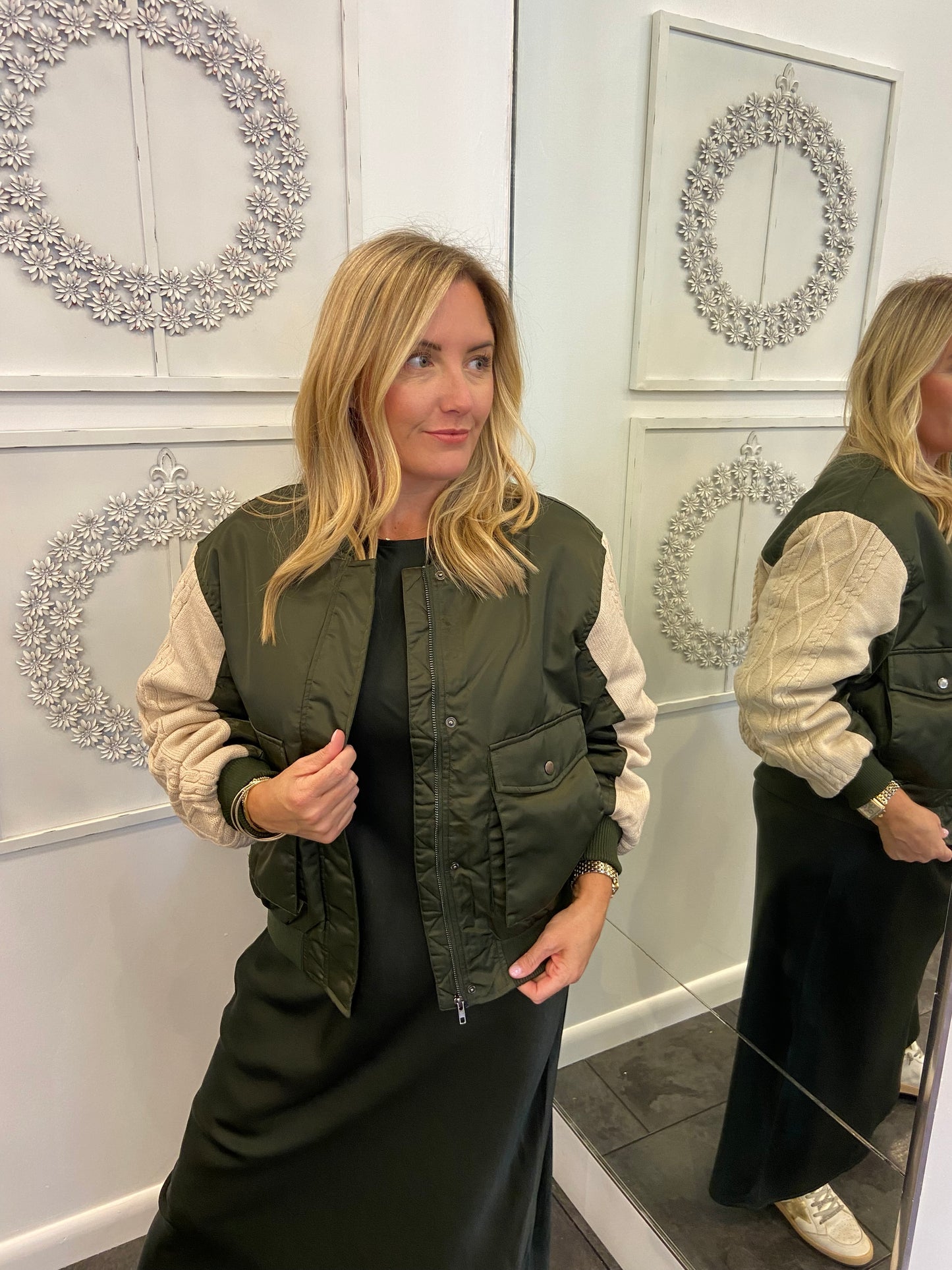 The Bomb-Green Bomber Jacket