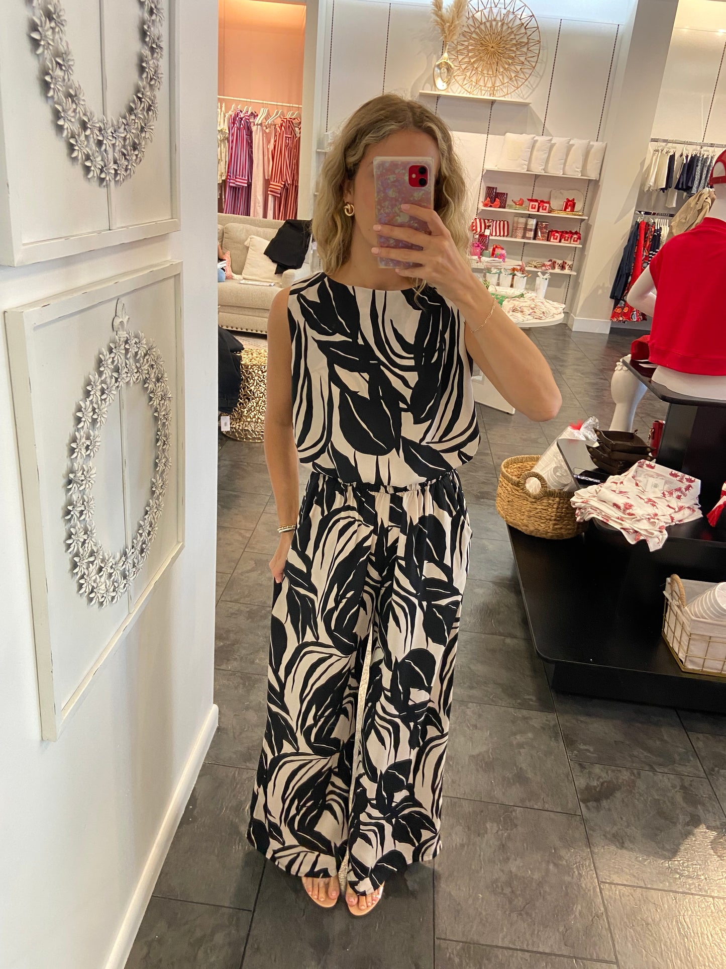 Shake It Floral Pant Set