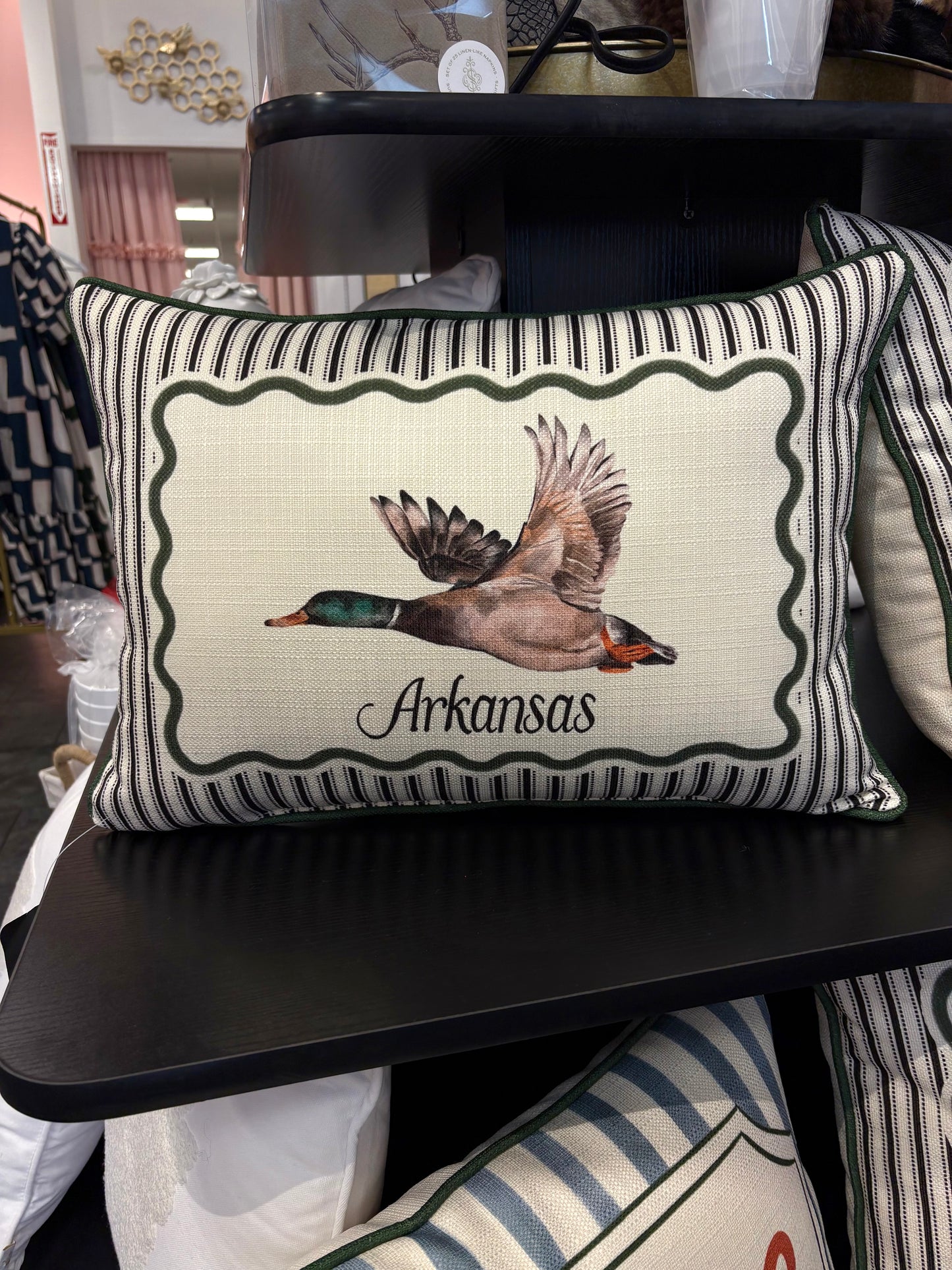 Arkansas Duck Pillow