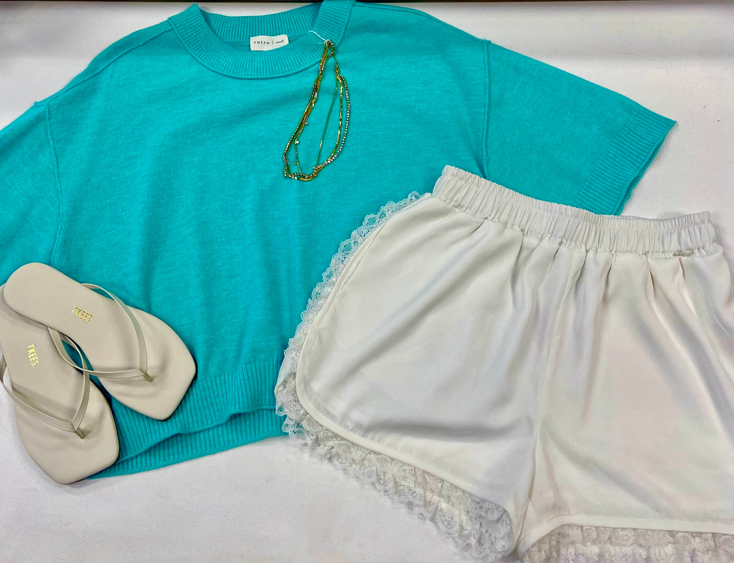 Fantasy Mint Green Sweater