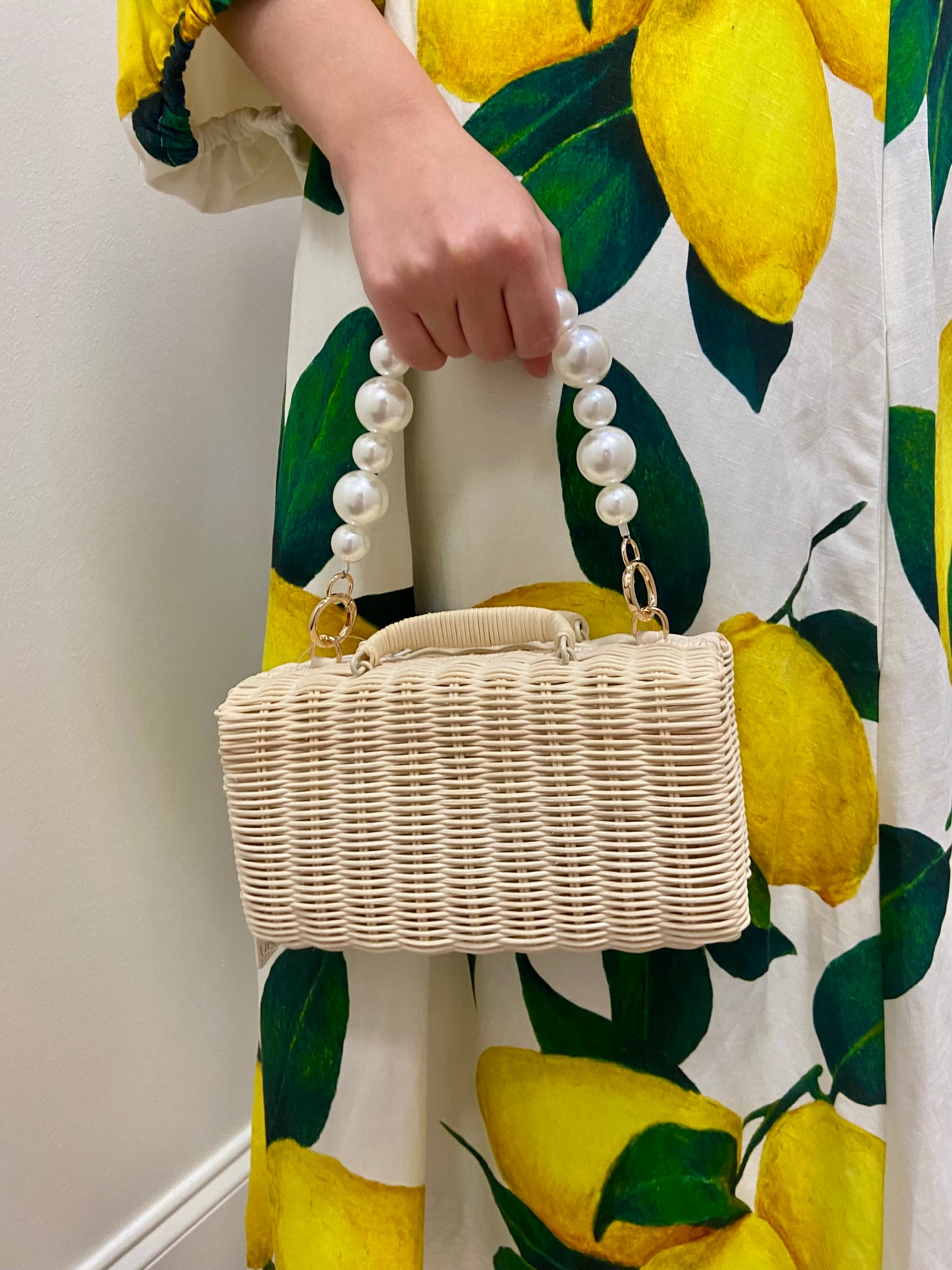 Everly Evening Bag - Natural