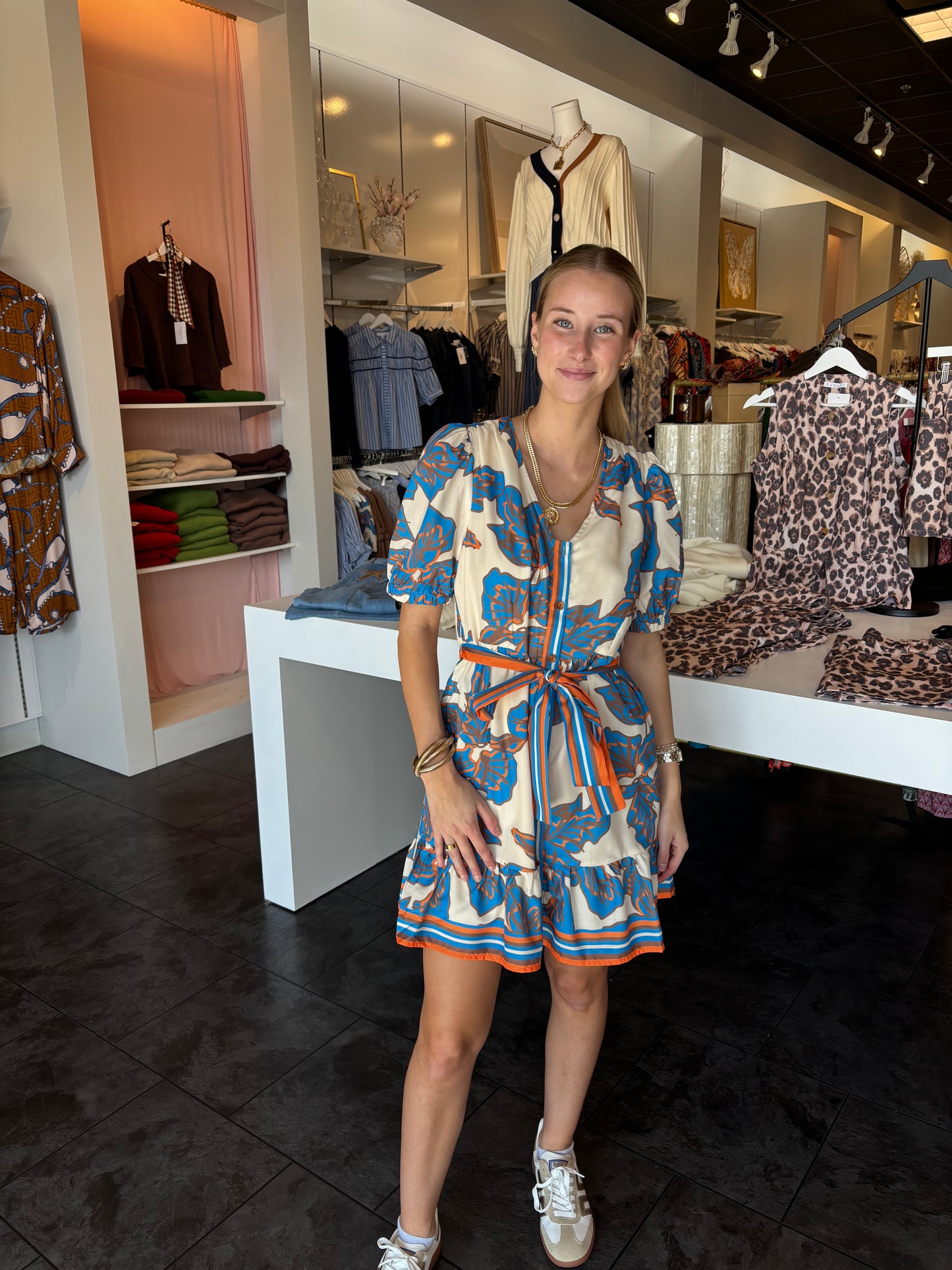 Jade Bold Rivera Dress