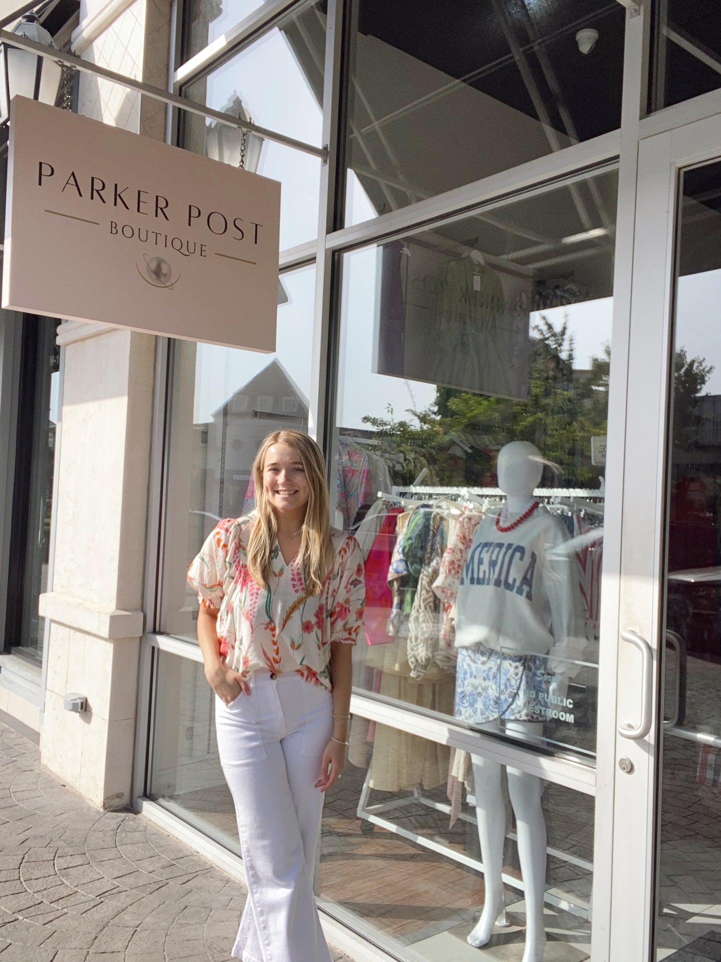 Feminine Flaire Cream Floral Top