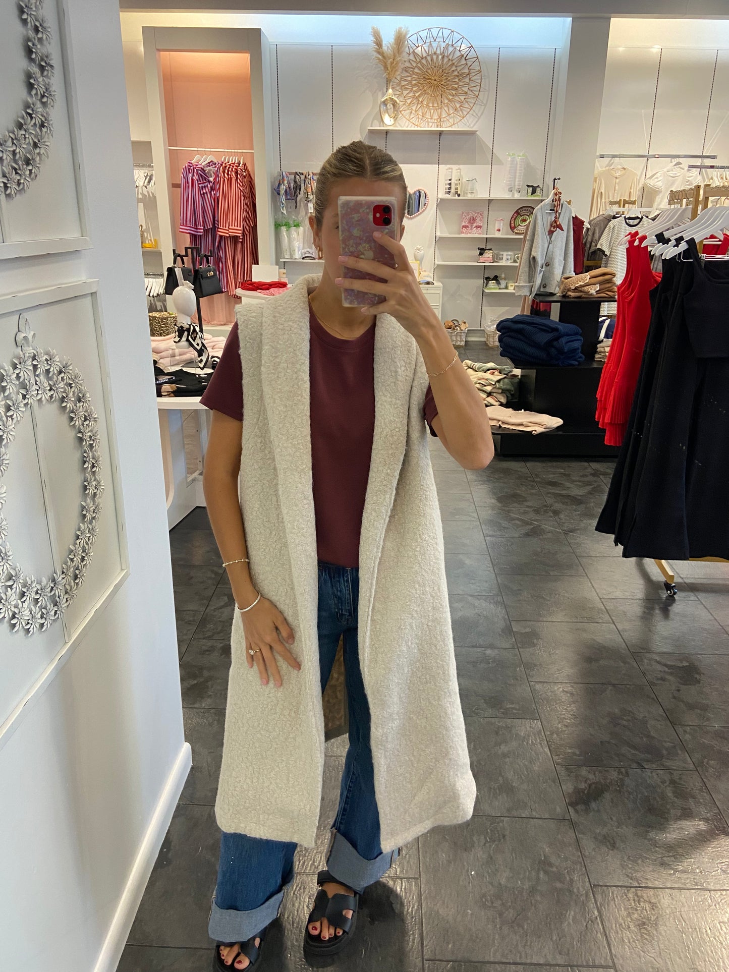 Julian Sherpa Vest