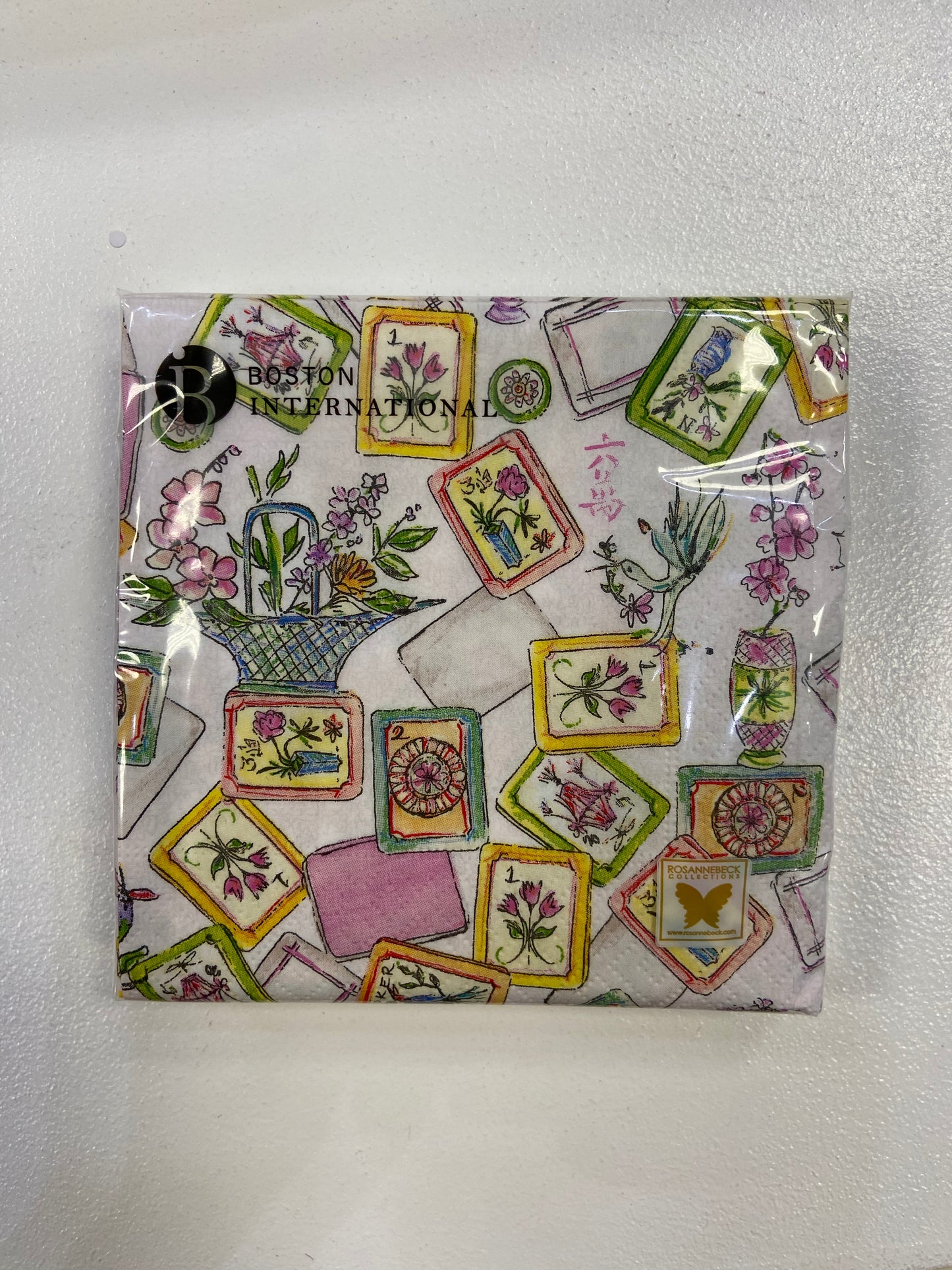 Mahjong Allover Cocktail Napkins