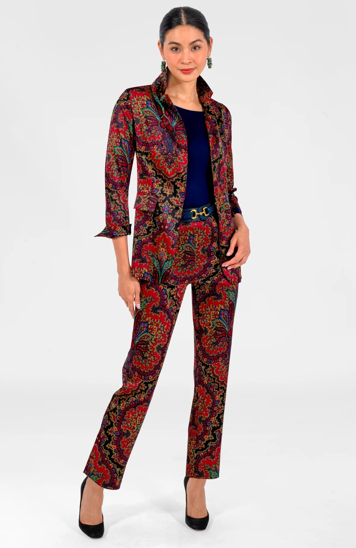 GRETCHEN SCOTT - Passion Paisley Saville Jacket