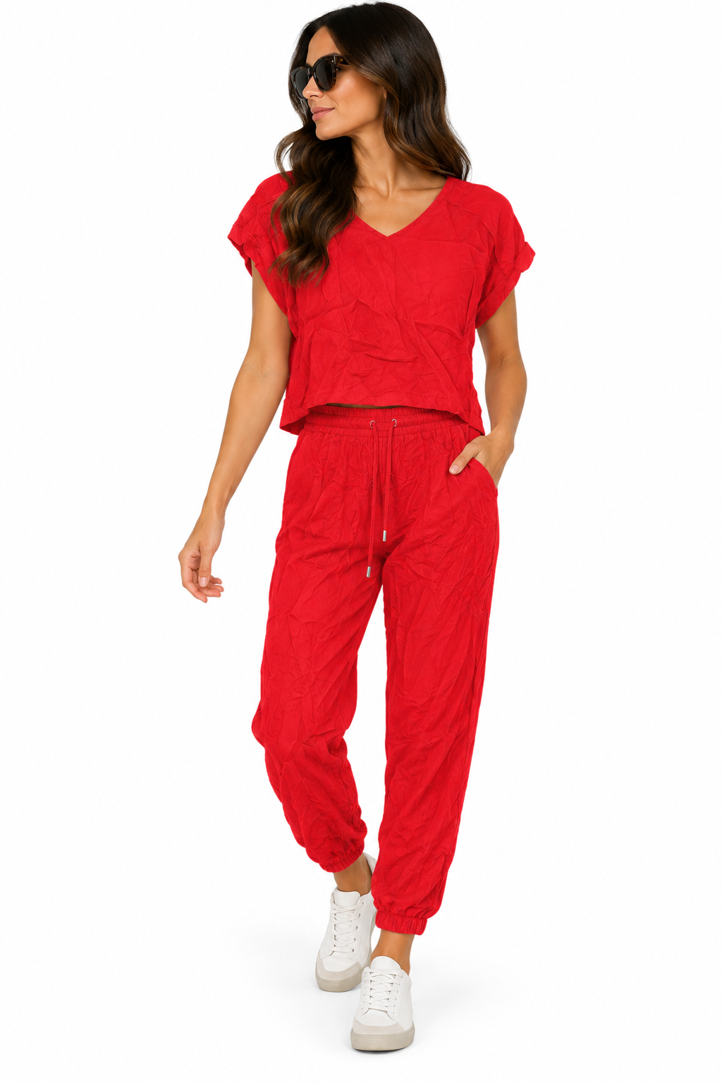 SHUG Sissy Red Top