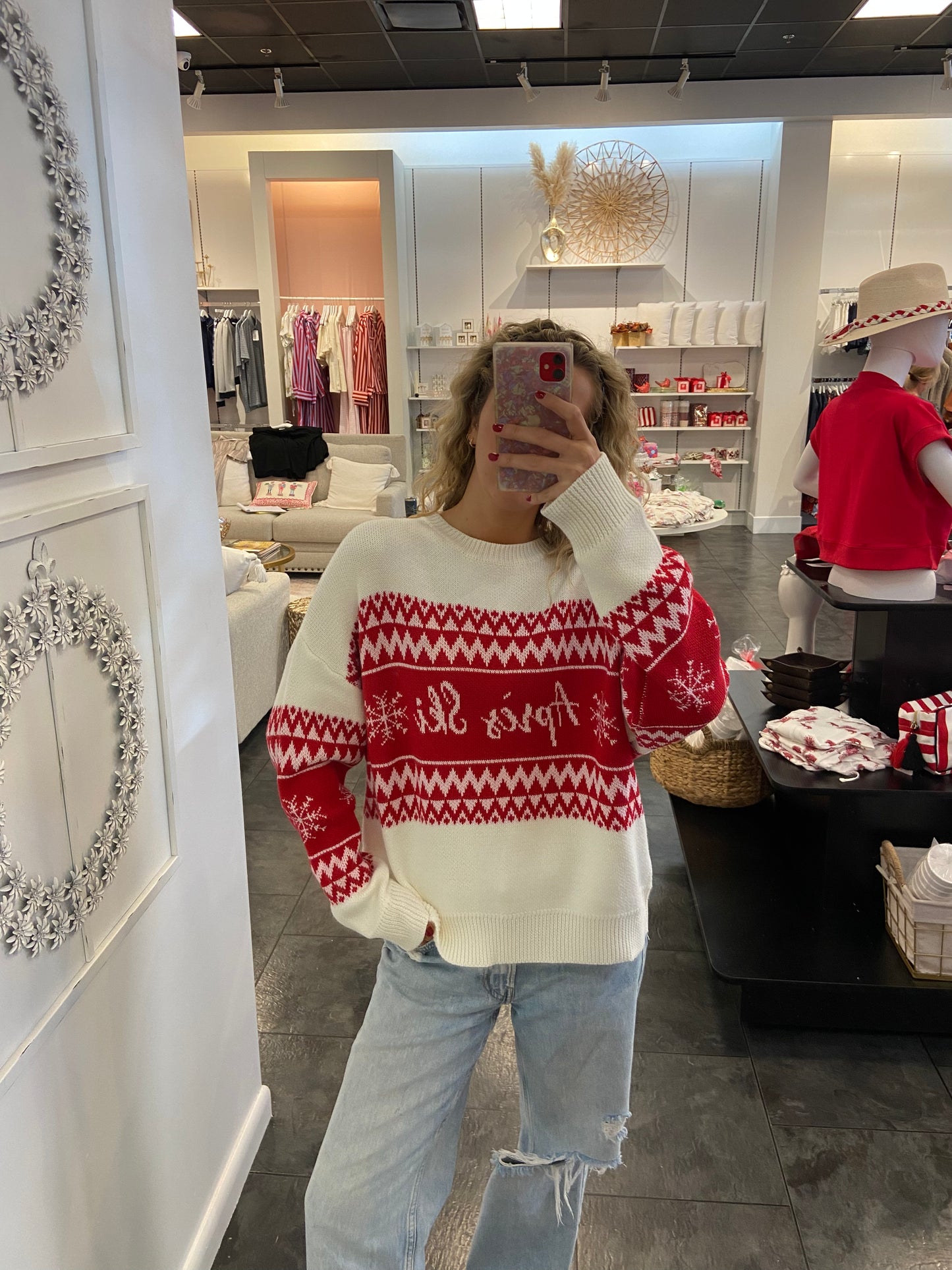 Apres Ski Holiday Sweater