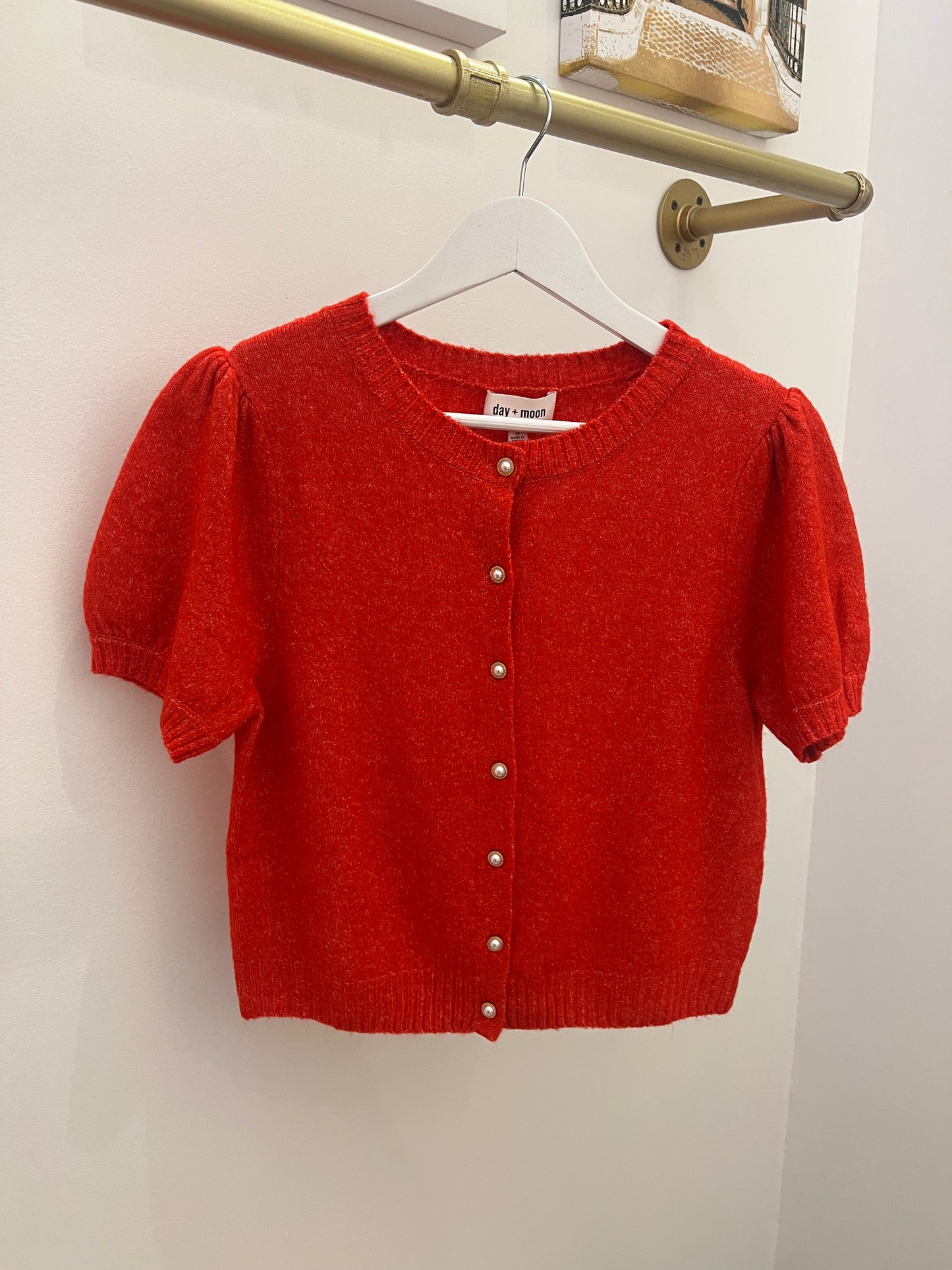 Daisy Knit Sweater Cardigan