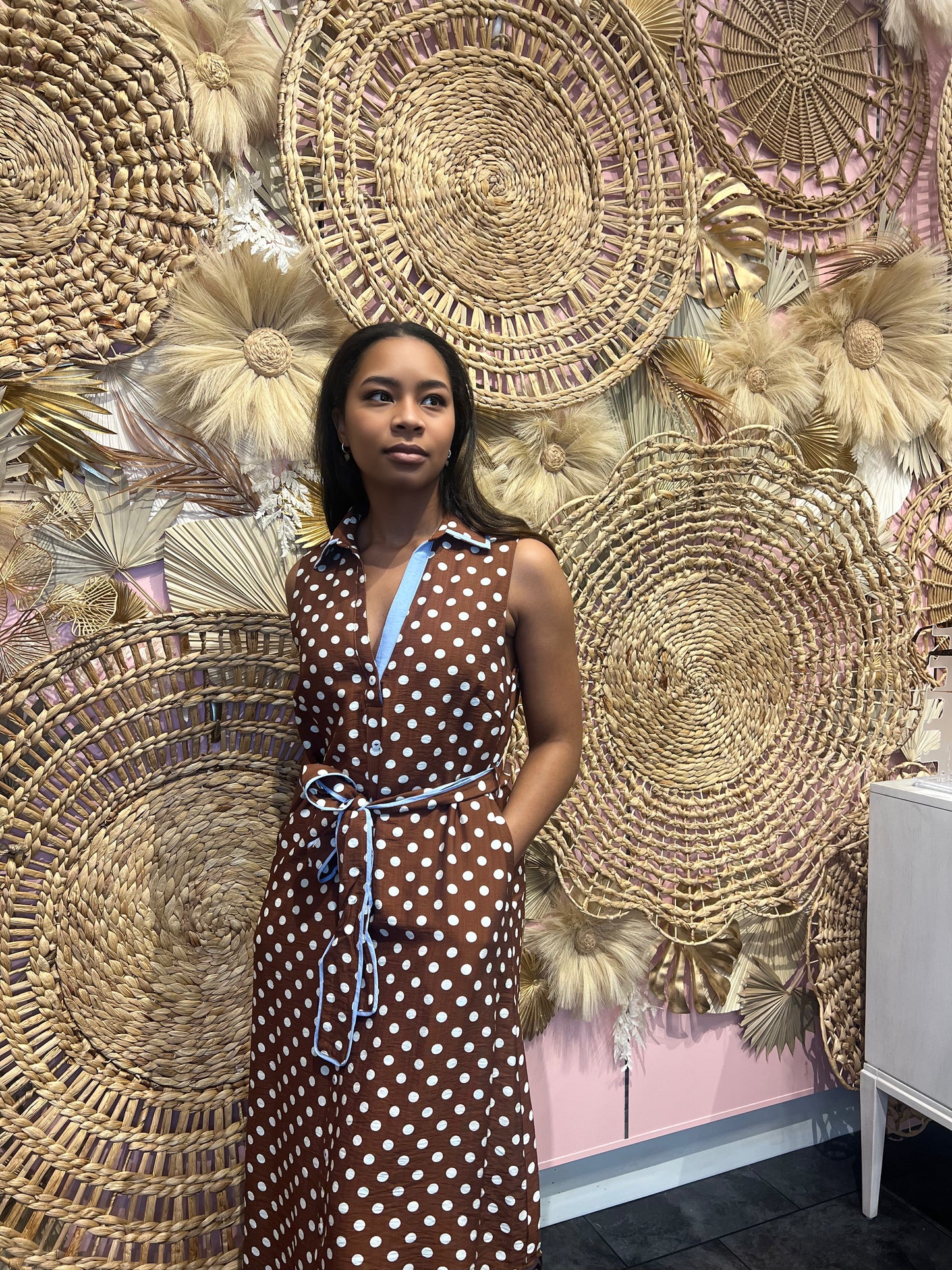 Pretty Women Polka Dot Dress