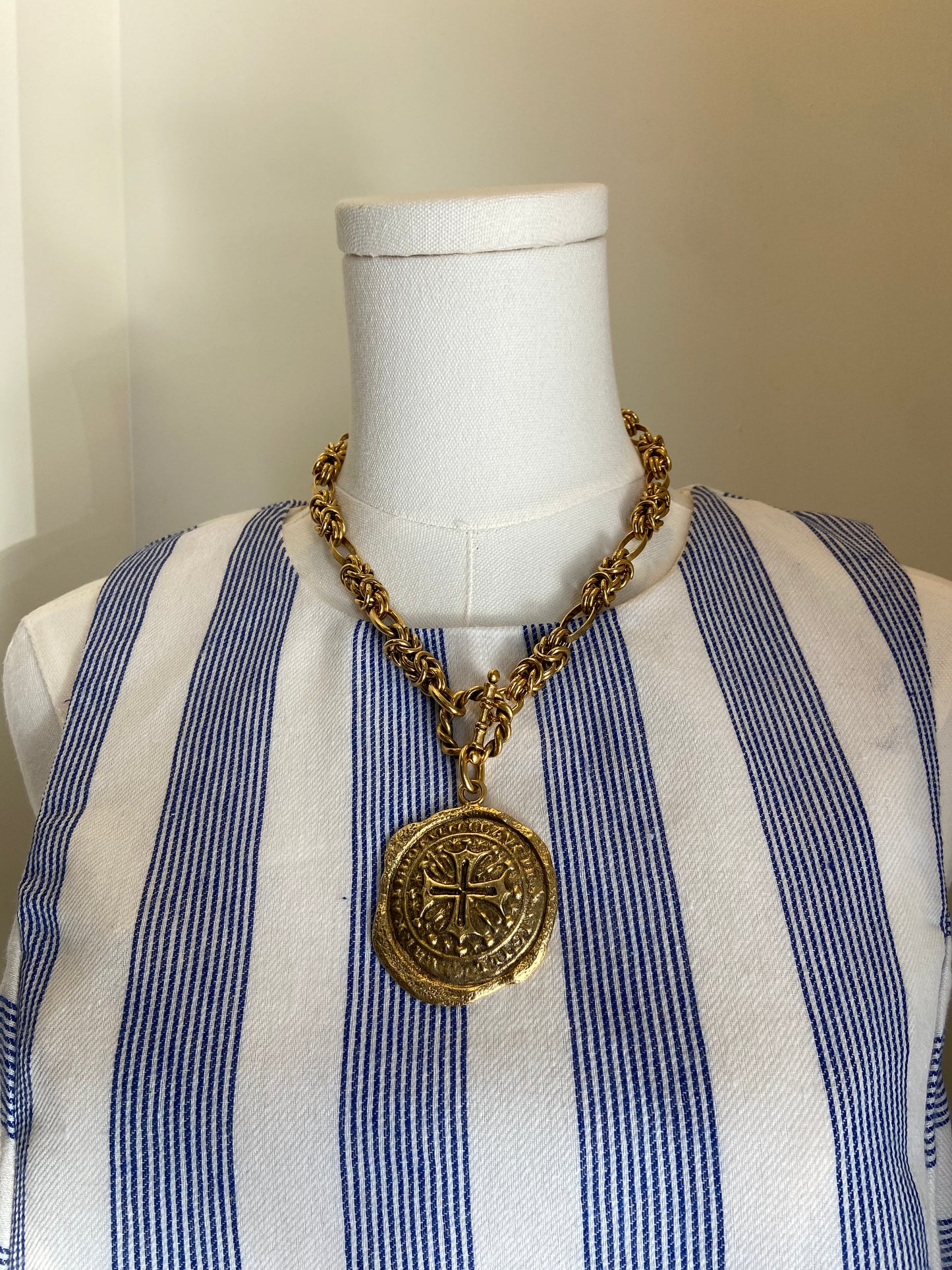 The Cross Gold Necklace