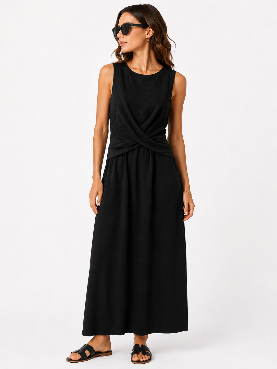 Twist and Shout Maxi Dress