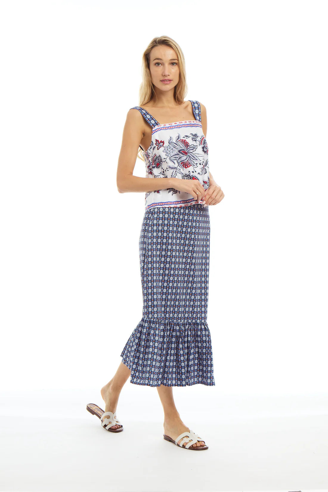 PATTY KIM Bandana Bellara Tank and Maxi Skirt Set
