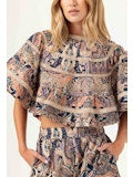 SUNDAYS Spice Mosaic Fuller Top and Short Set