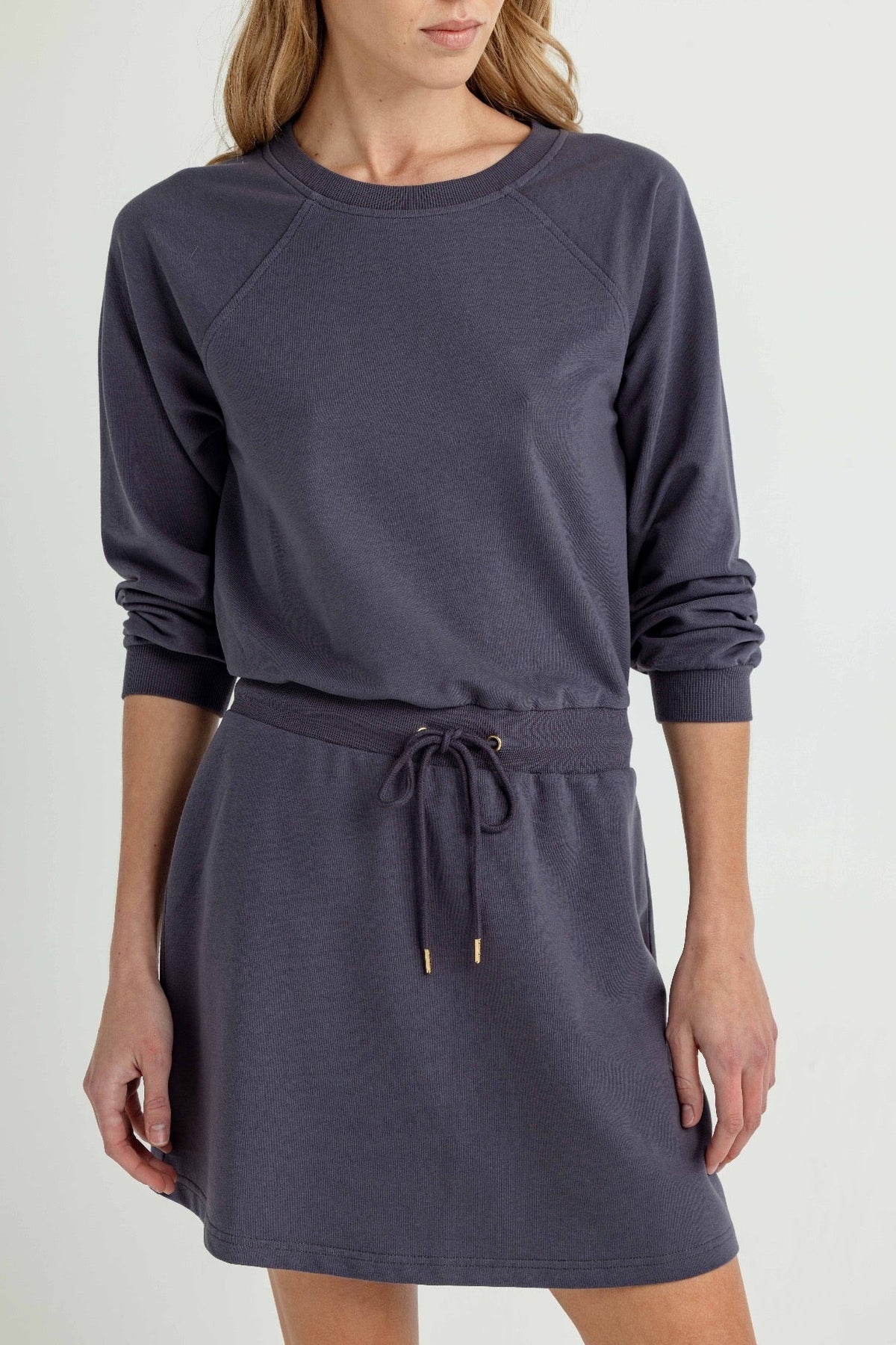 SUNDAYS Navy Atlas Dress