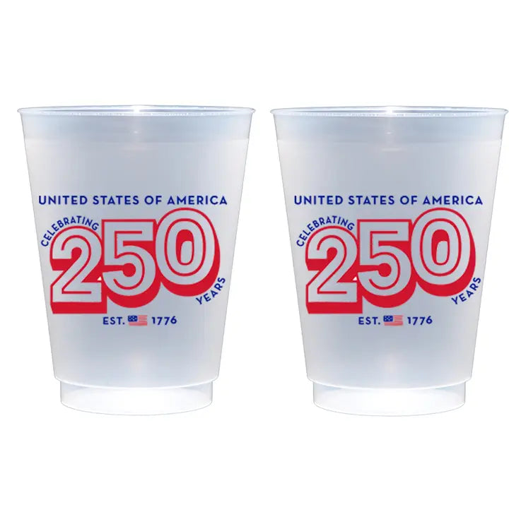 Patriotic / 250 years Frosted Cup