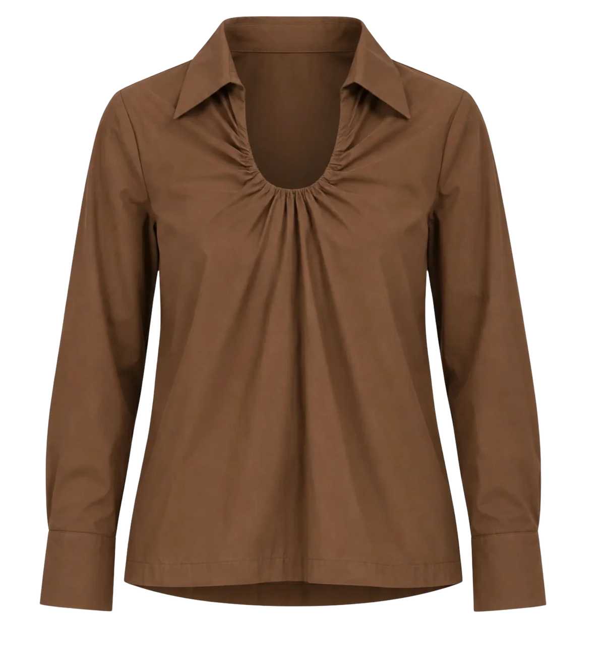 JADE Brown Horseshoe Blouse