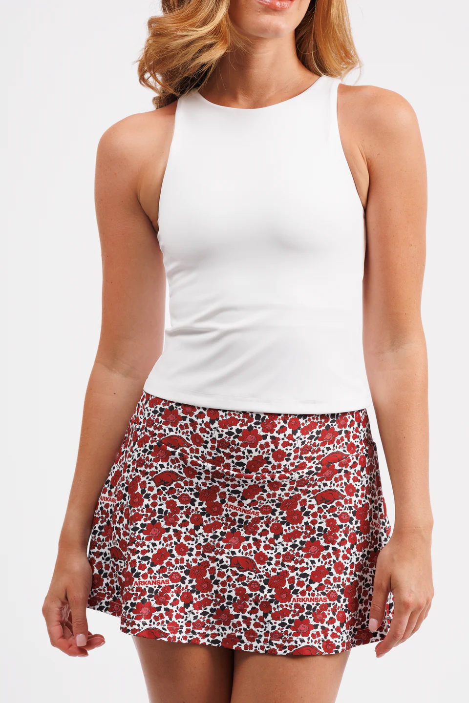Smith & Quinn Reese Arkansas Poppies Skort